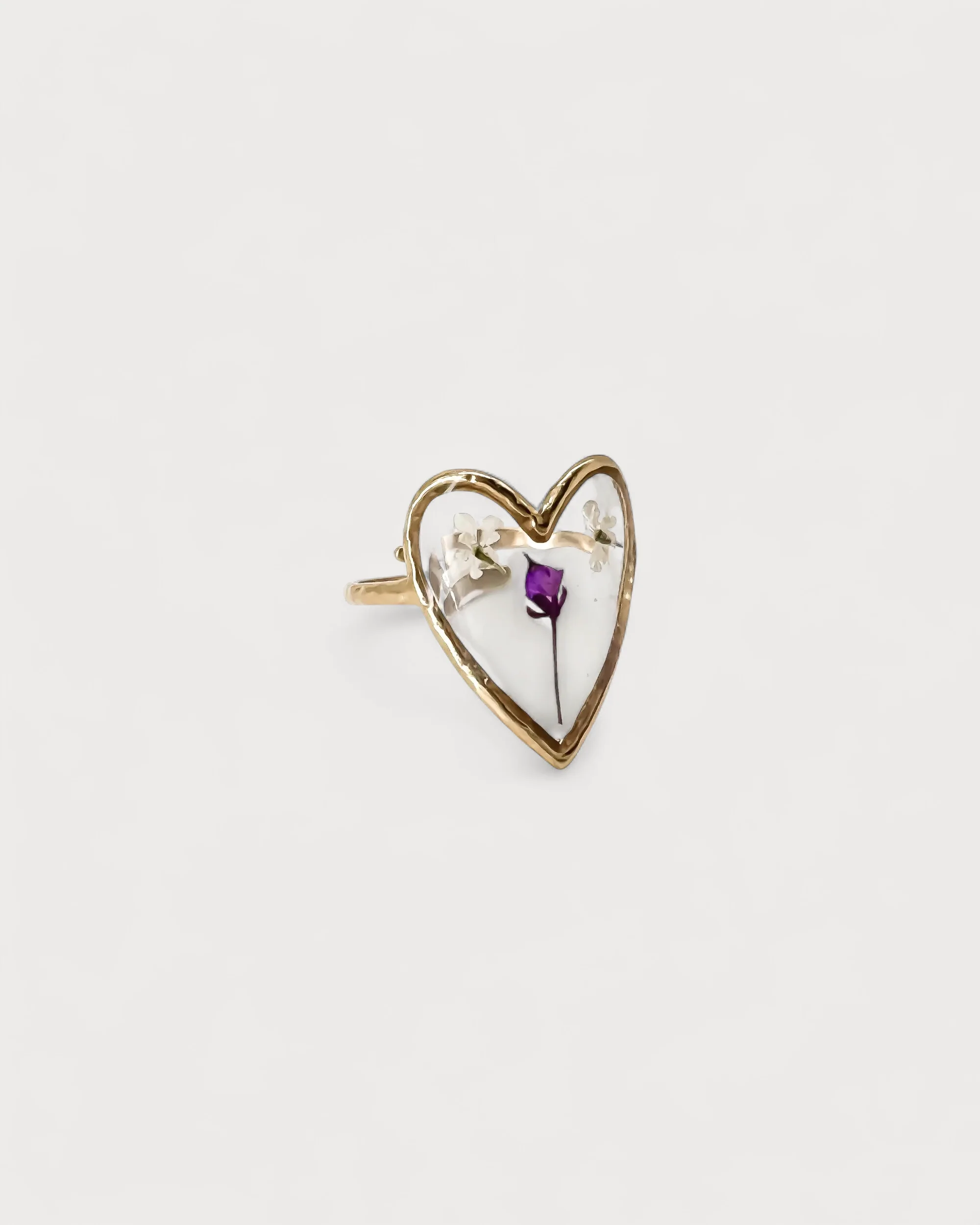 Fiore e amore - Ring - Edelstahl - Verstellbar - Image 3