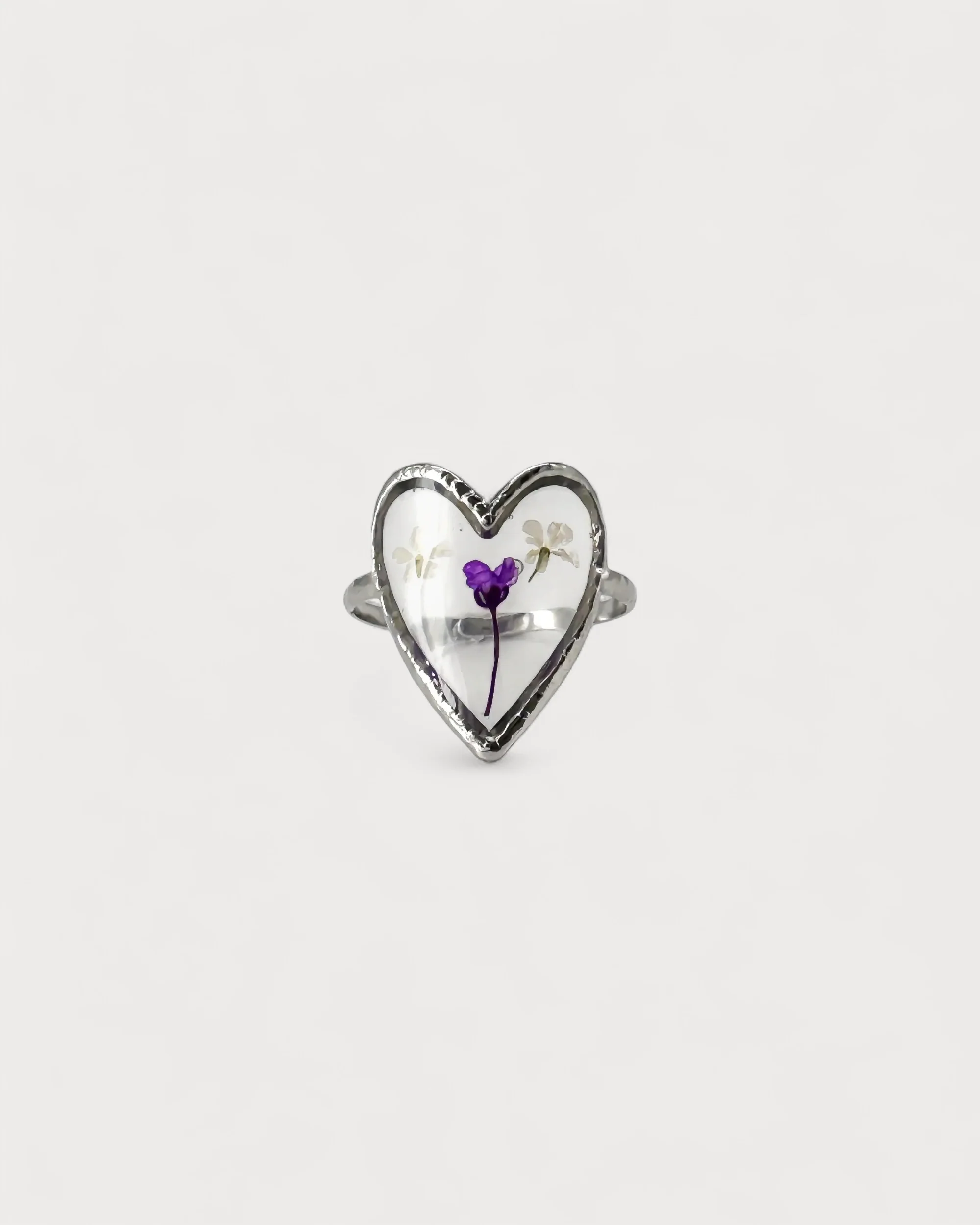 Fiore e amore - Ring - Edelstahl - Verstellbar - Image 5