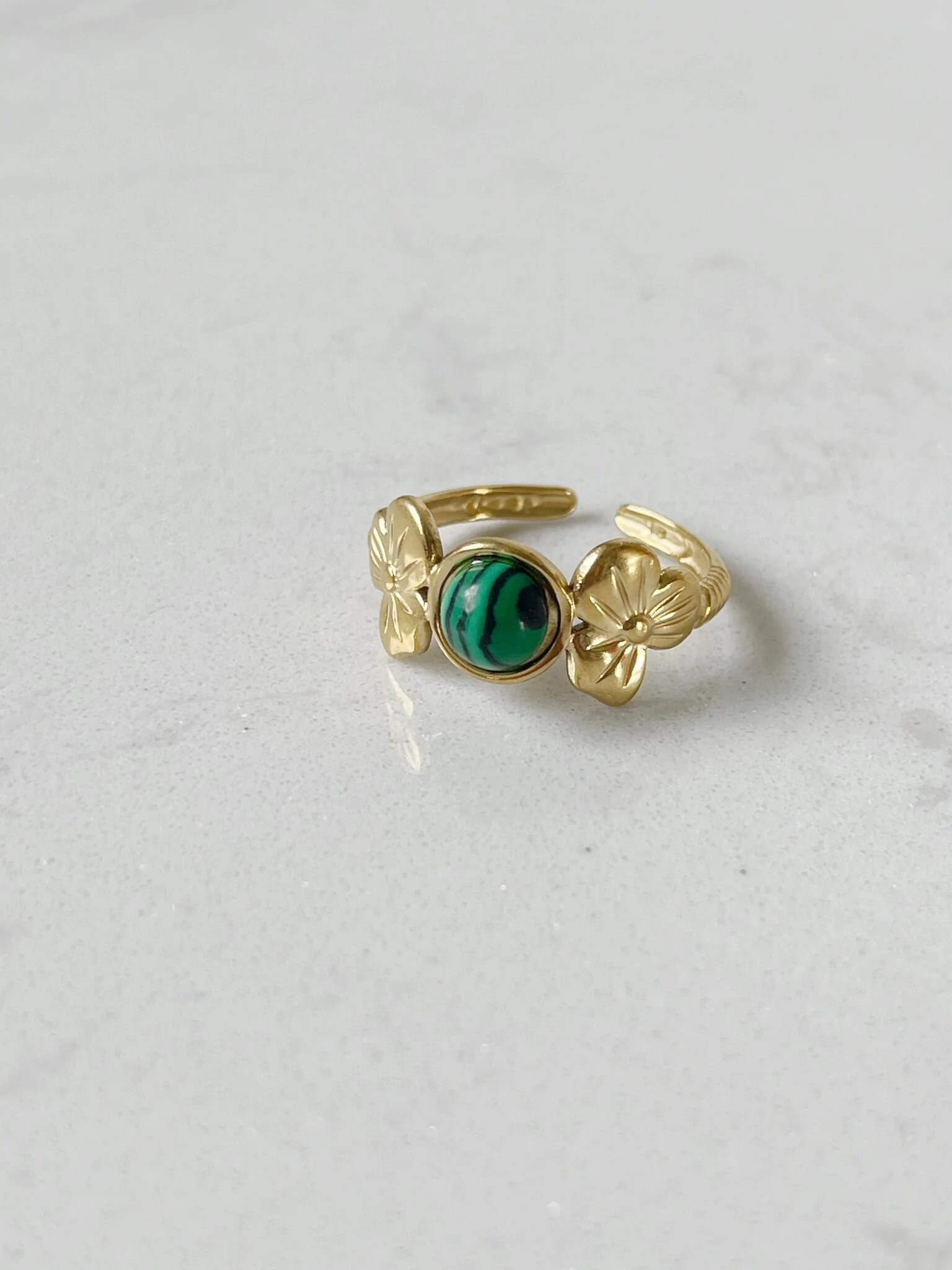 Flower Petal - Ring - Edelstahl - verstellbar - Image 12
