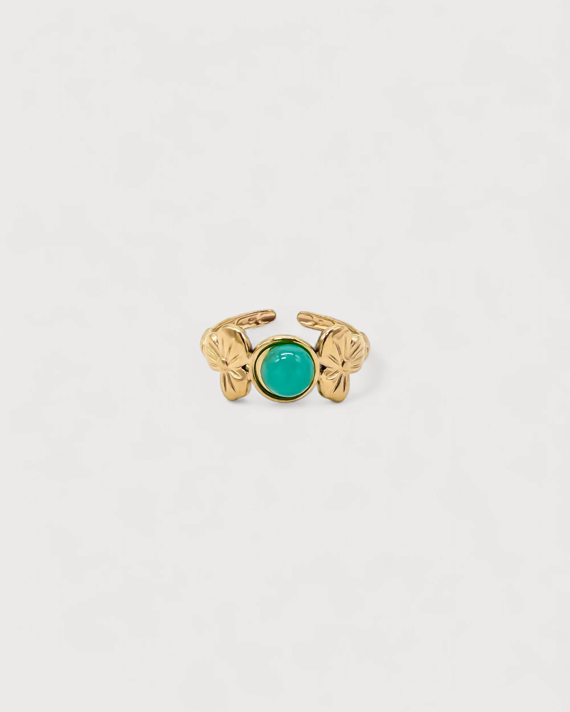 Flower Petal - Ring - Edelstahl - verstellbar - Image 5