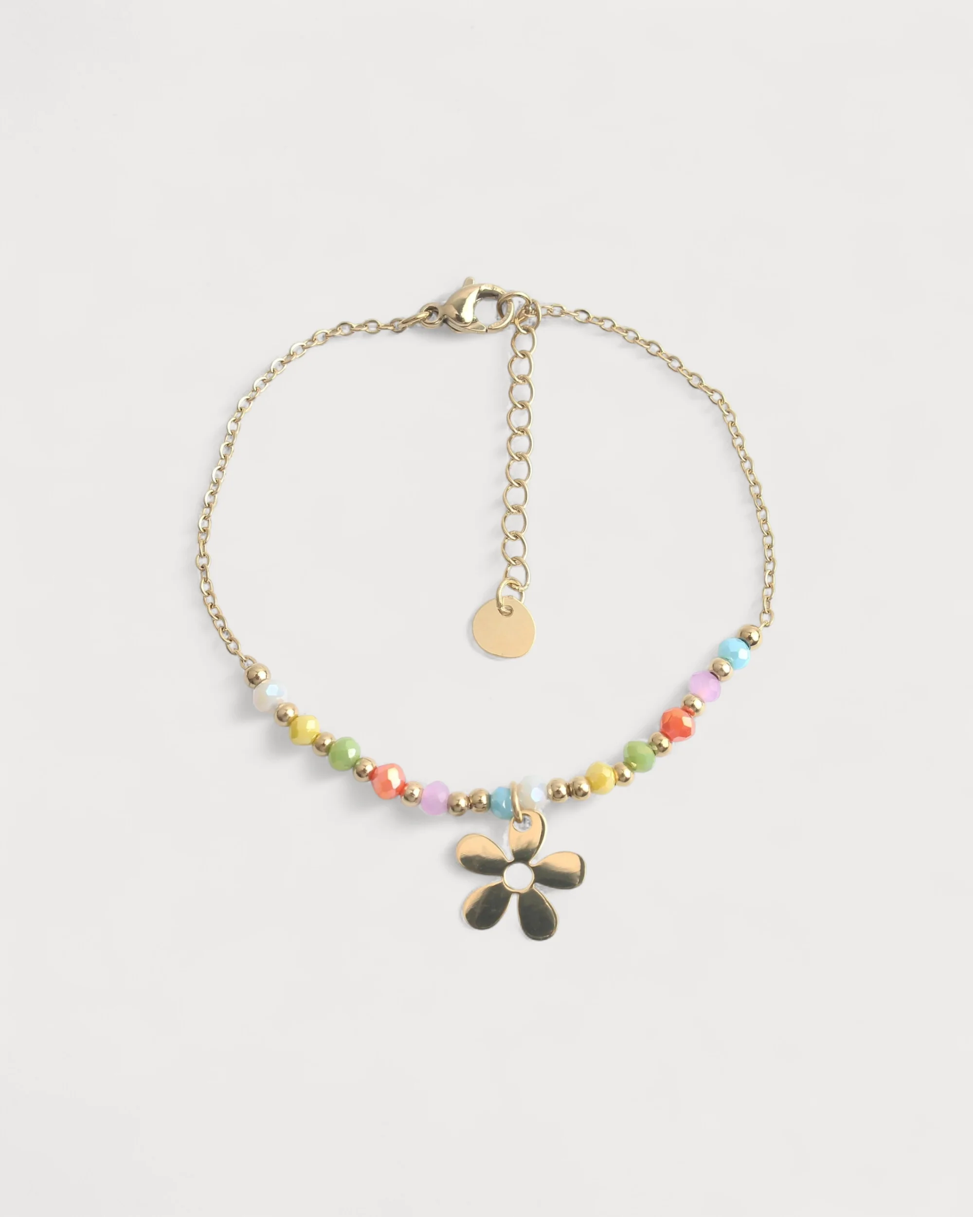 Flower Power - Armband - Edelstahl