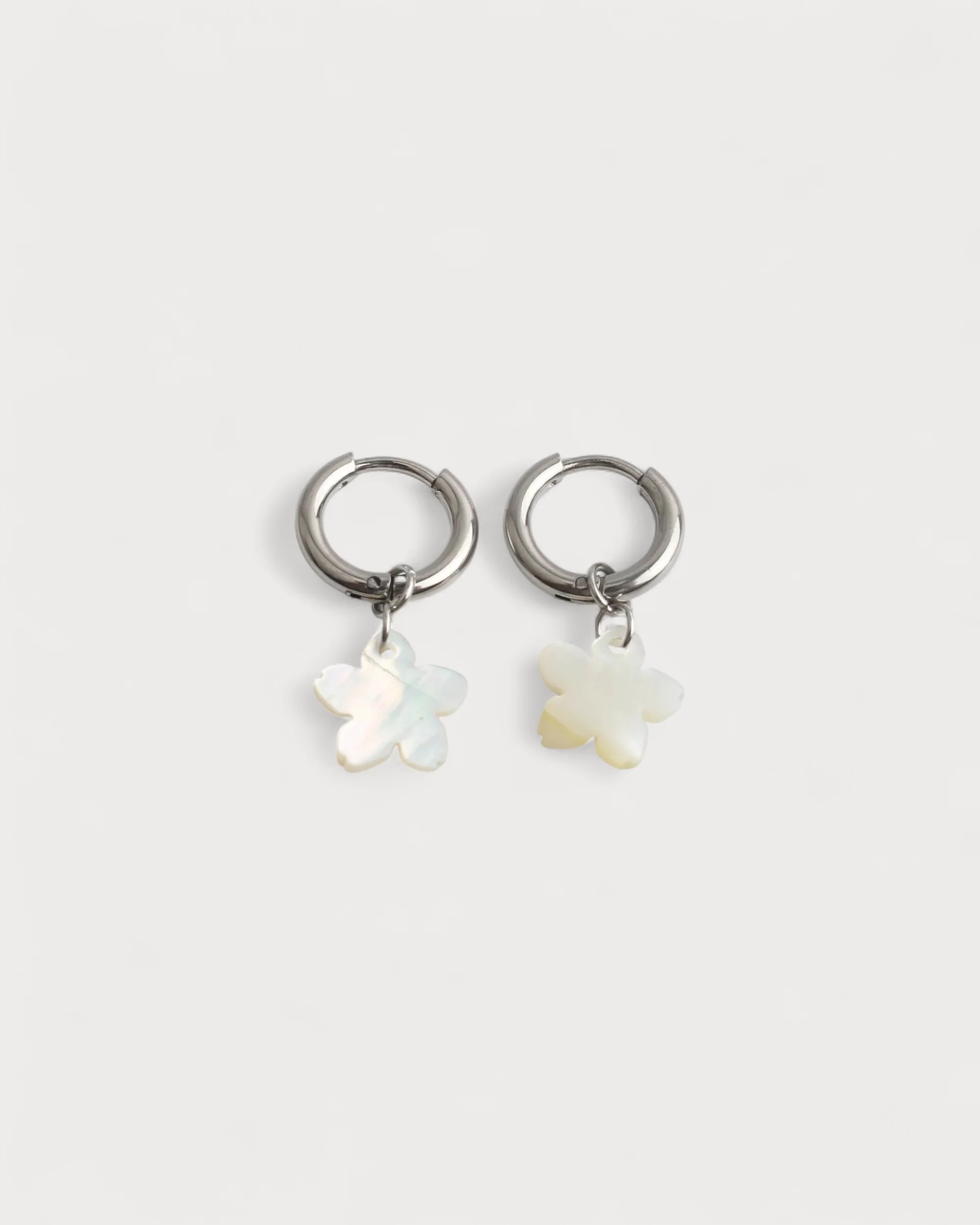 Flower Shell - Ohrringe - Edelstahl - Image 3