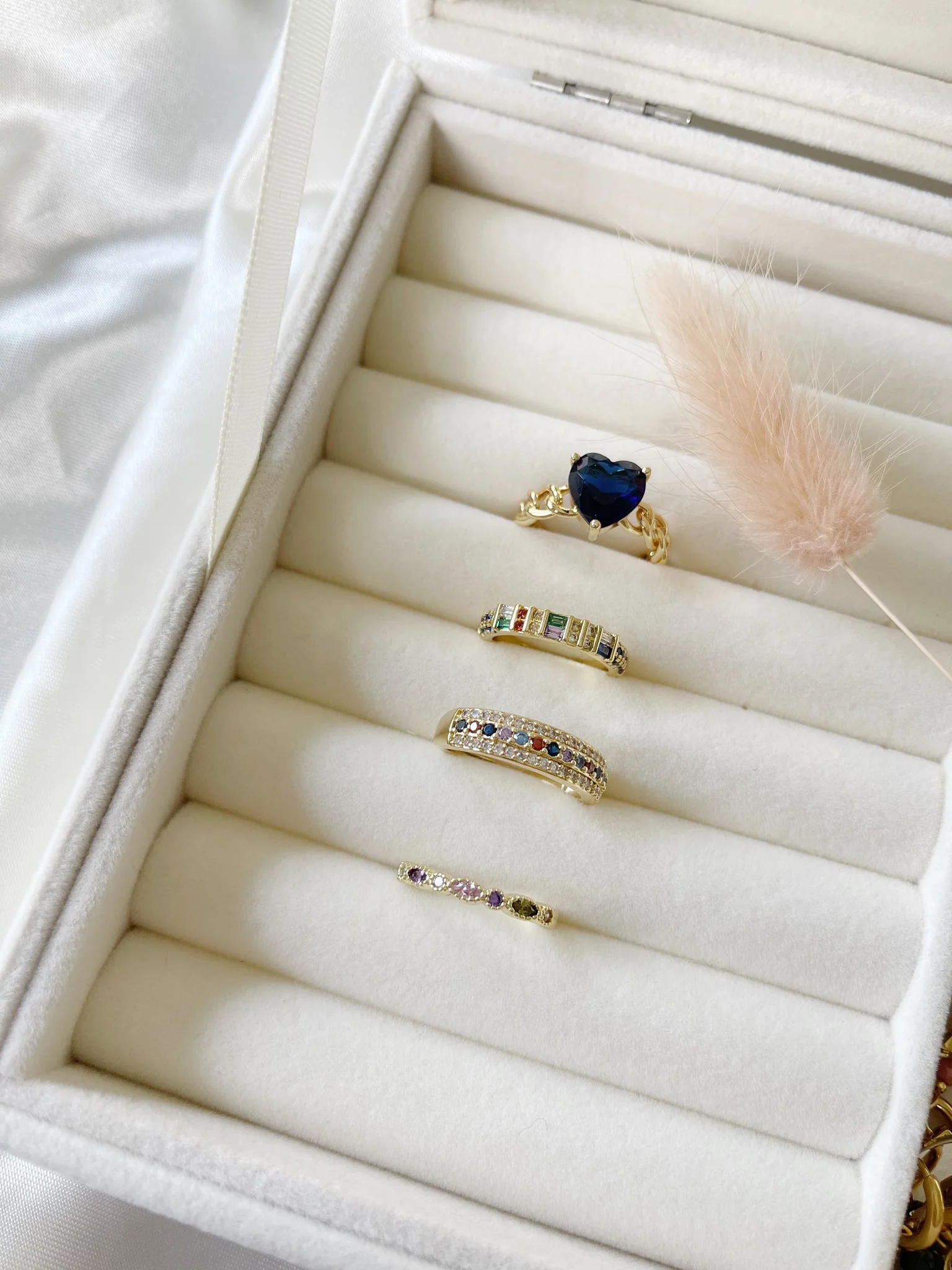 Glitter Please - Ring - Edelstahl - verstellbar - Image 2