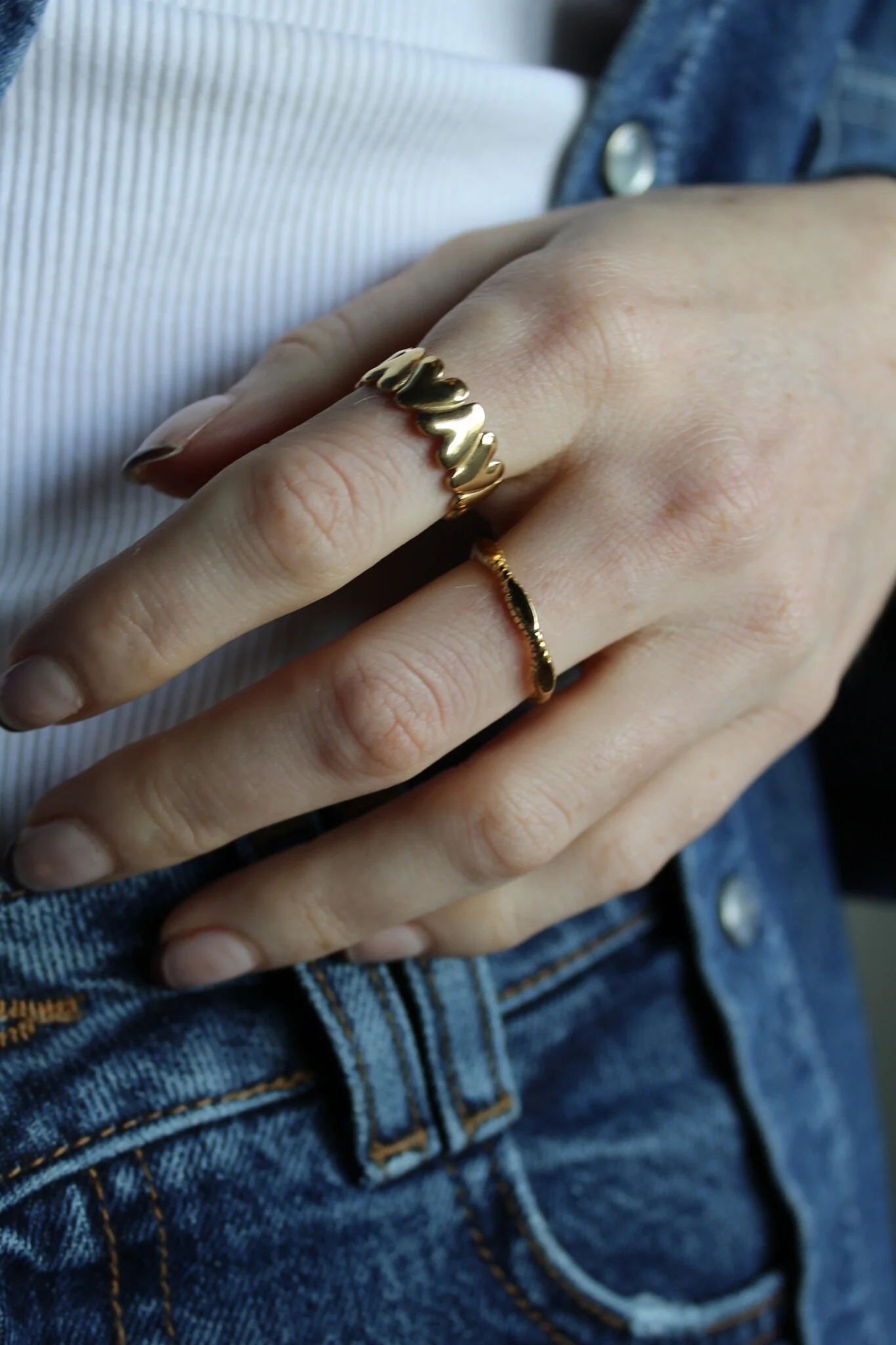 Grace - Ring - Edelstahl - Verstellbar - Image 3