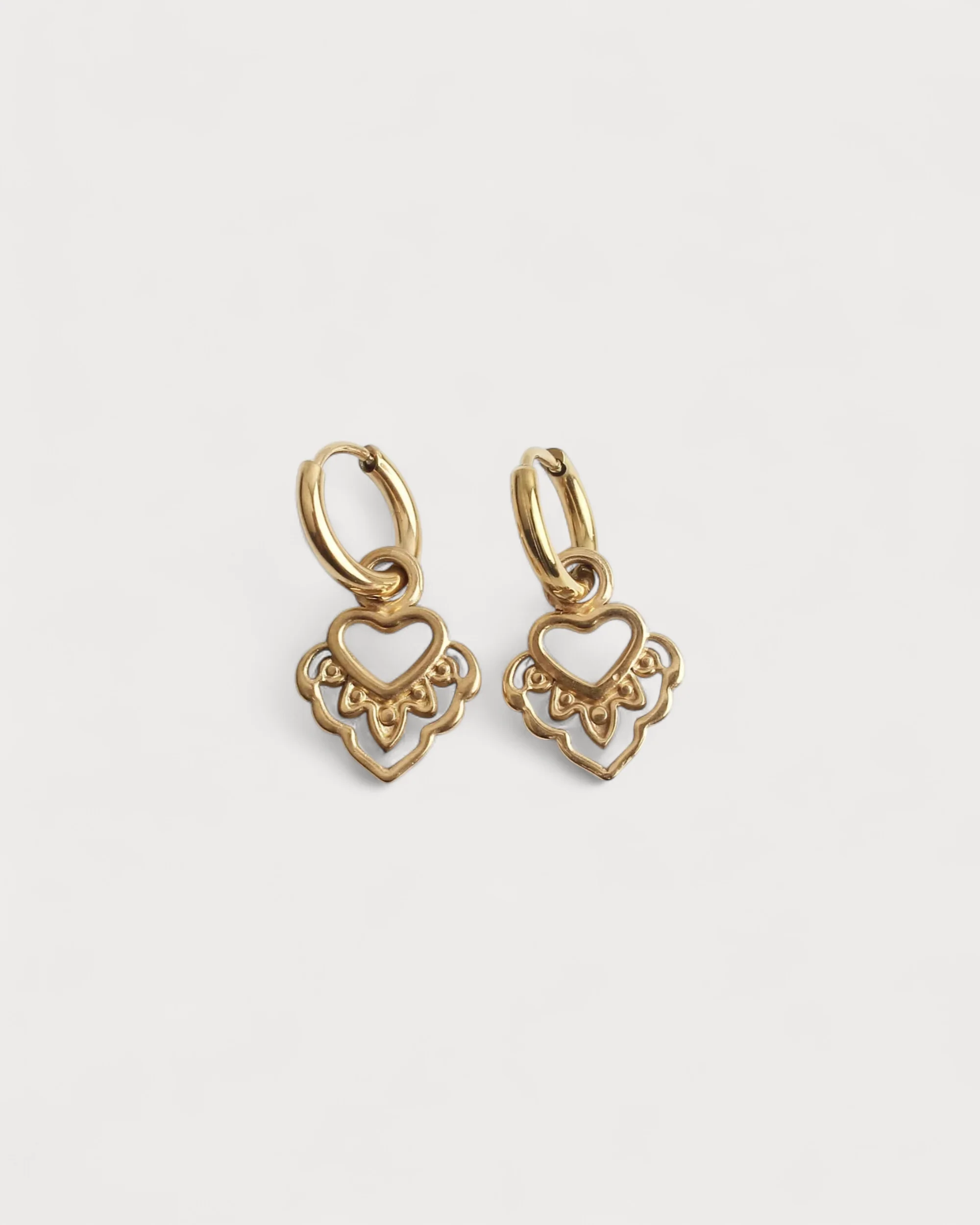 I Heart You - Ohrringe - Edelstahl