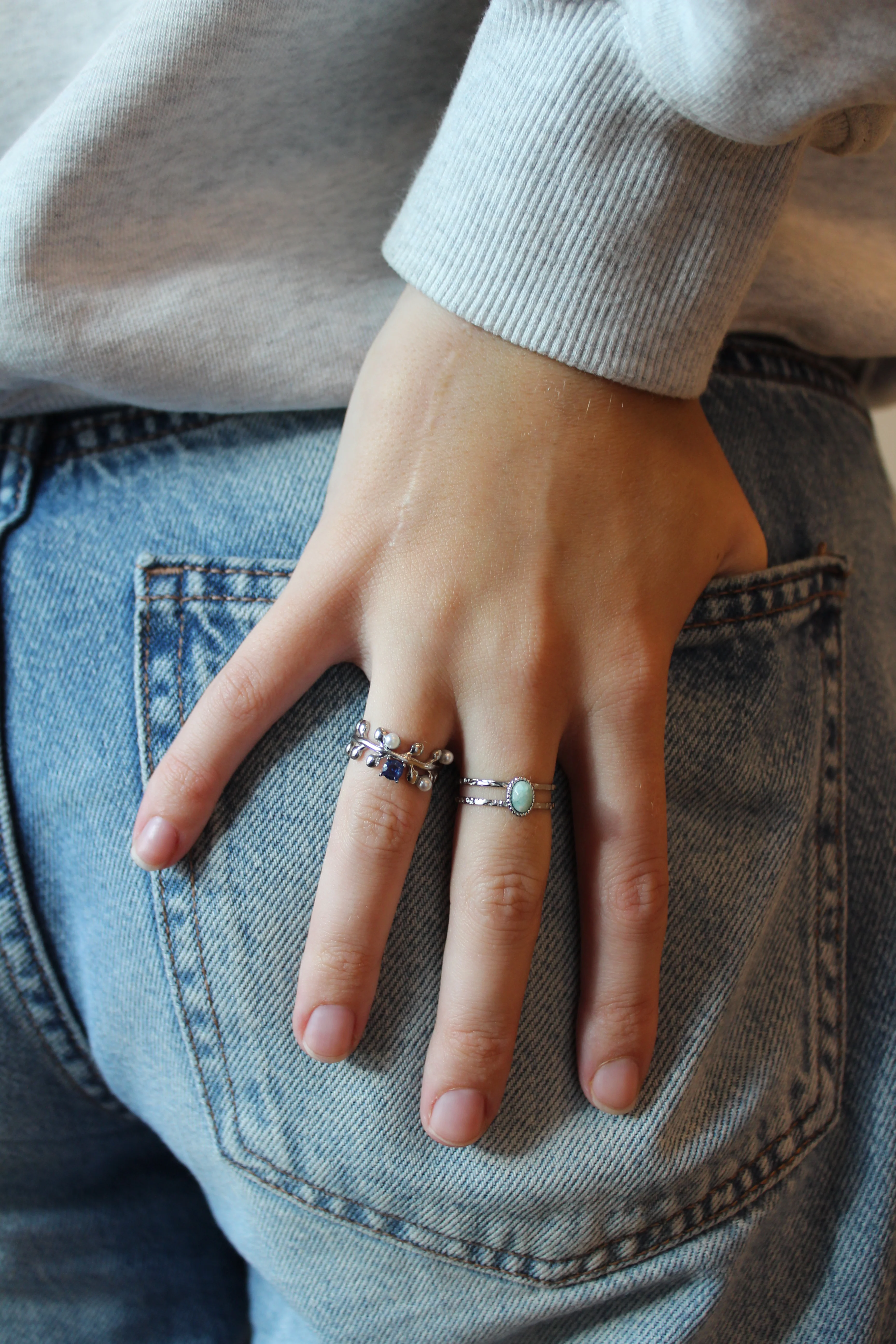 Isolde - Ring - Edelstahl - Verstellbar - Image 2