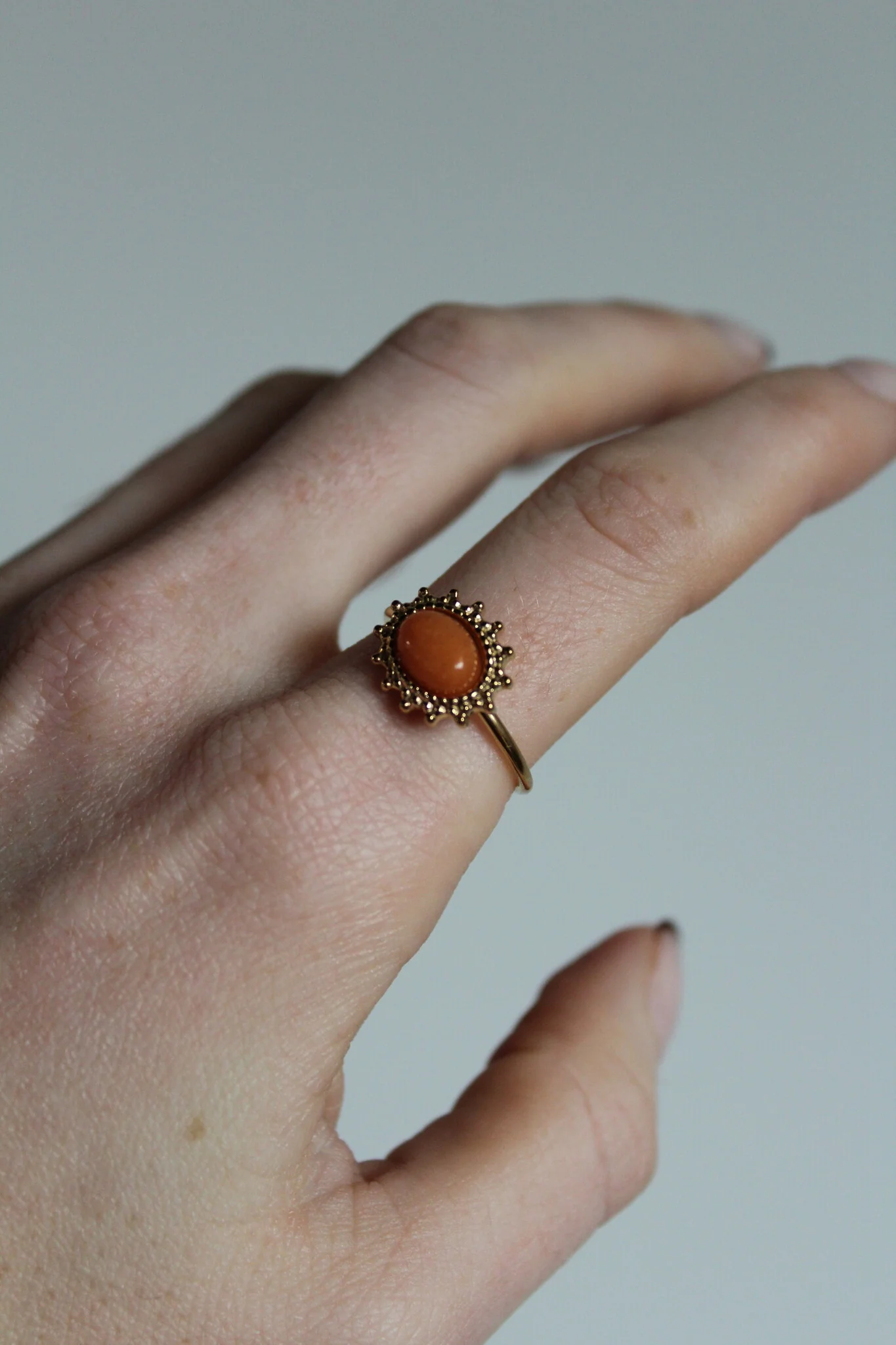 Jolie - Naturstein - Ring - Edelstahl - Image 16