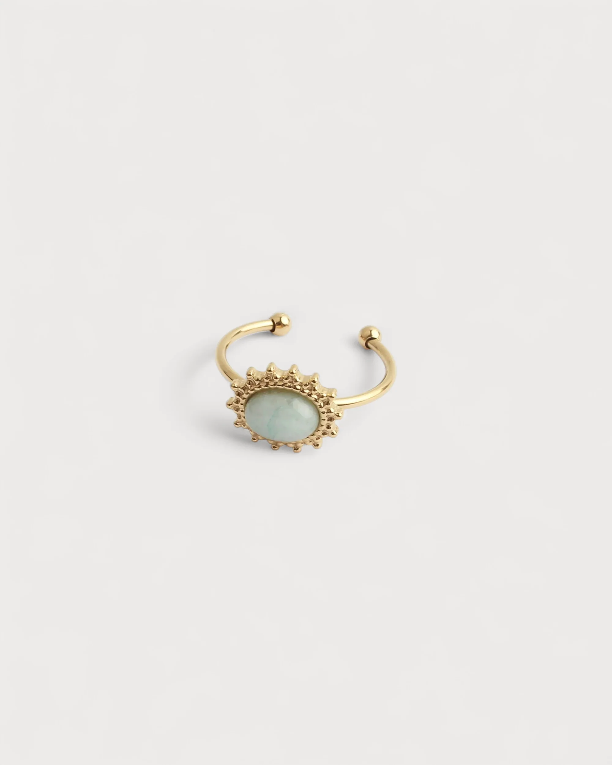 Jolie - Naturstein - Ring - Edelstahl - Image 17