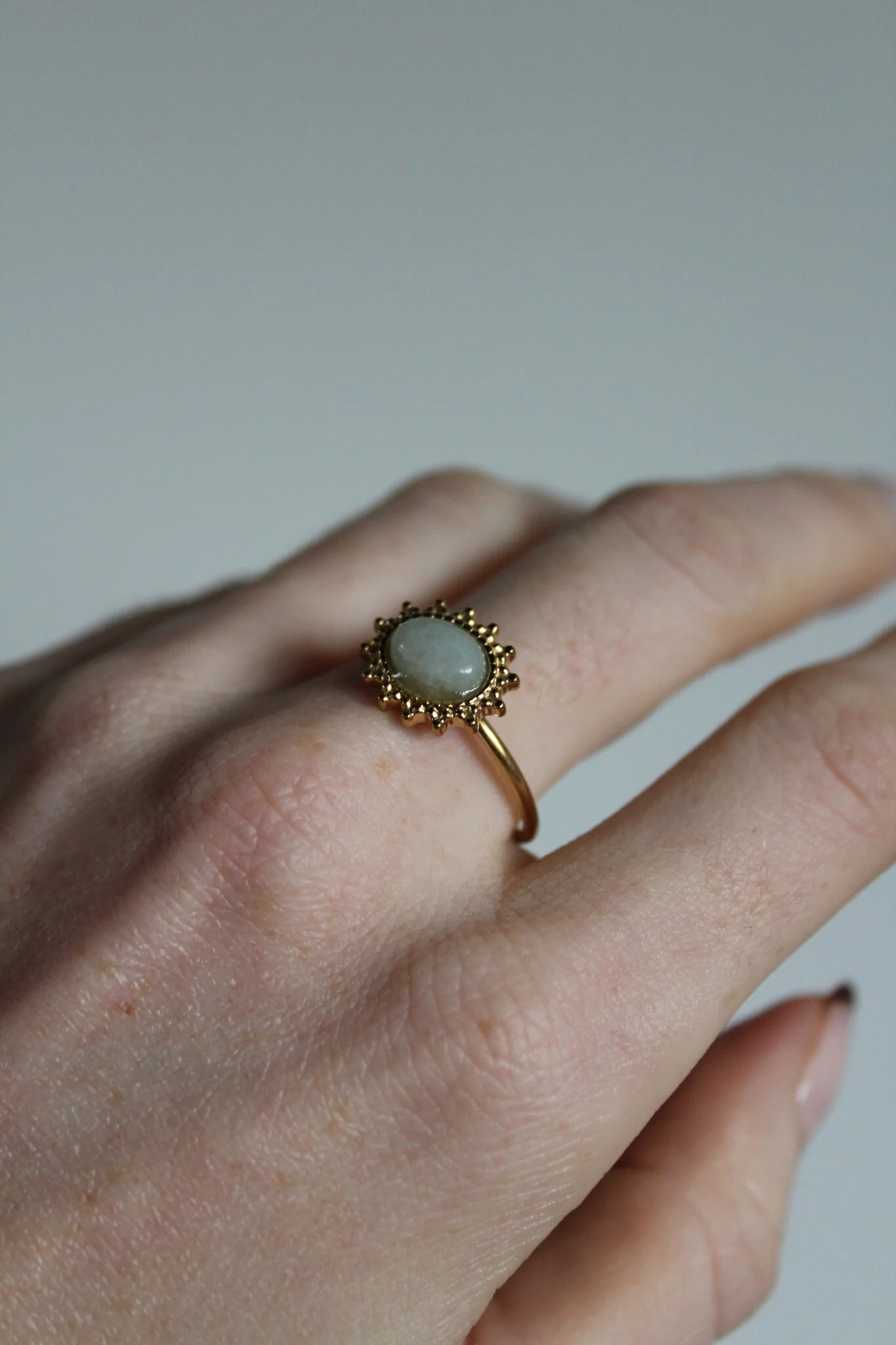 Jolie - Naturstein - Ring - Edelstahl - Image 18