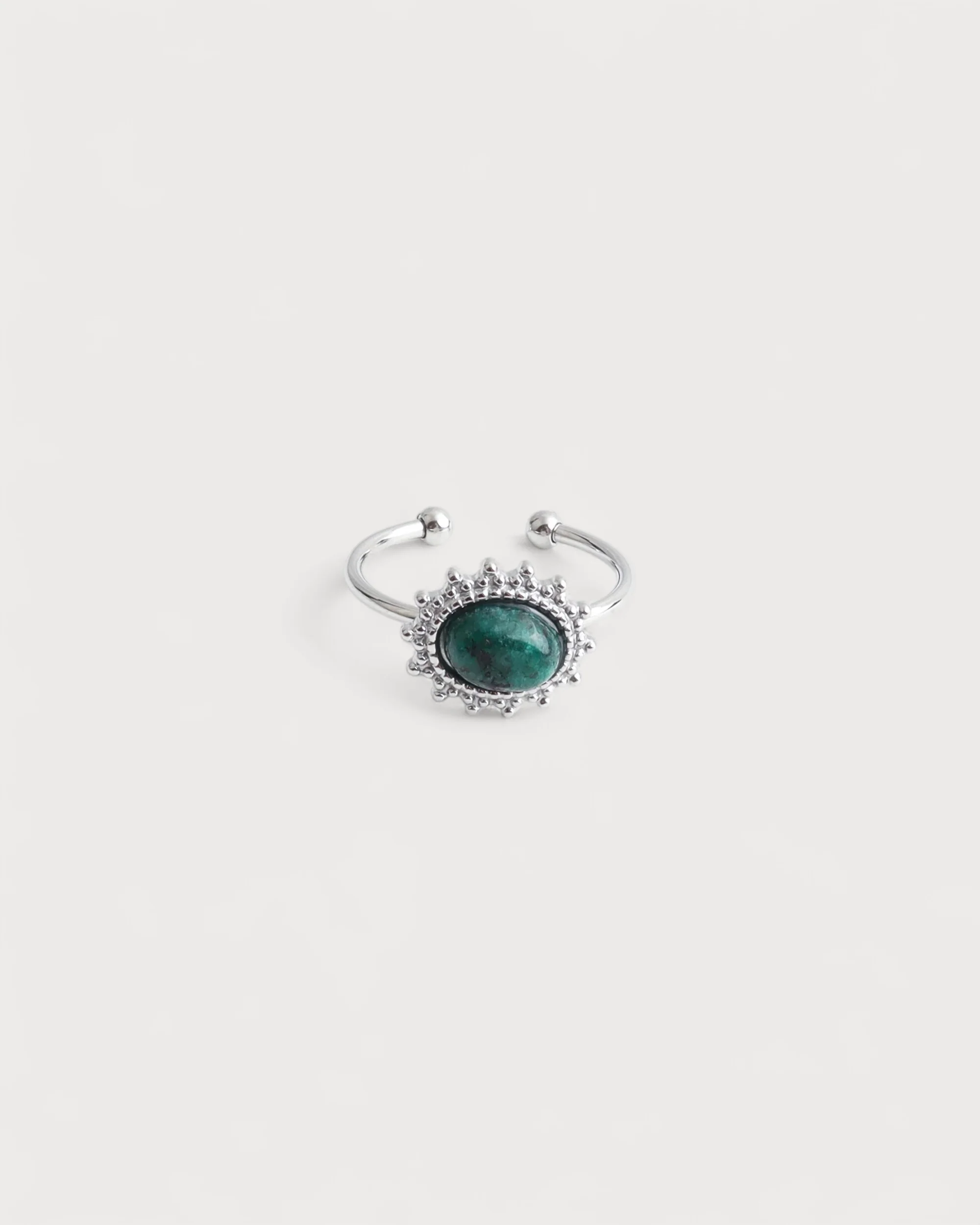 Jolie - Naturstein - Ring - Edelstahl - Image 22