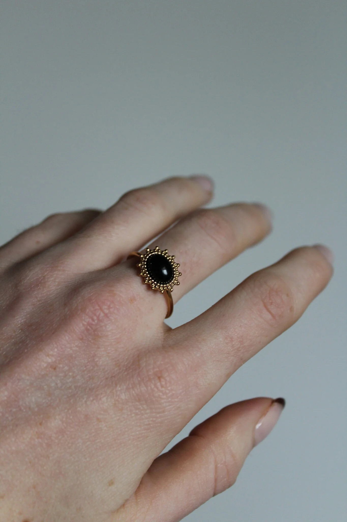 Jolie - Naturstein - Ring - Edelstahl - Image 7