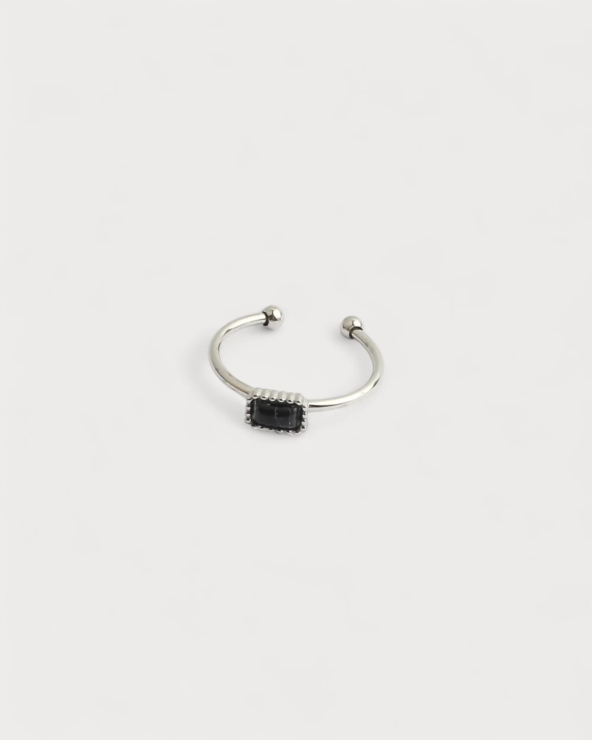 Karma - Ring - Naturstein - Edelstahl - Verstellbar - Image 6