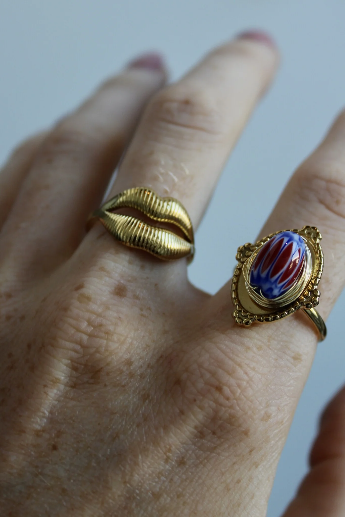Kiss - Ring - Edelstahl - Verstellbar - Image 2