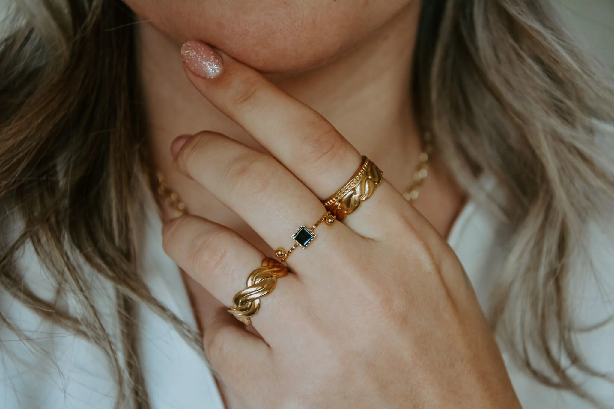 Laure - Ring - Edelstahl - Einstellbar - Image 2