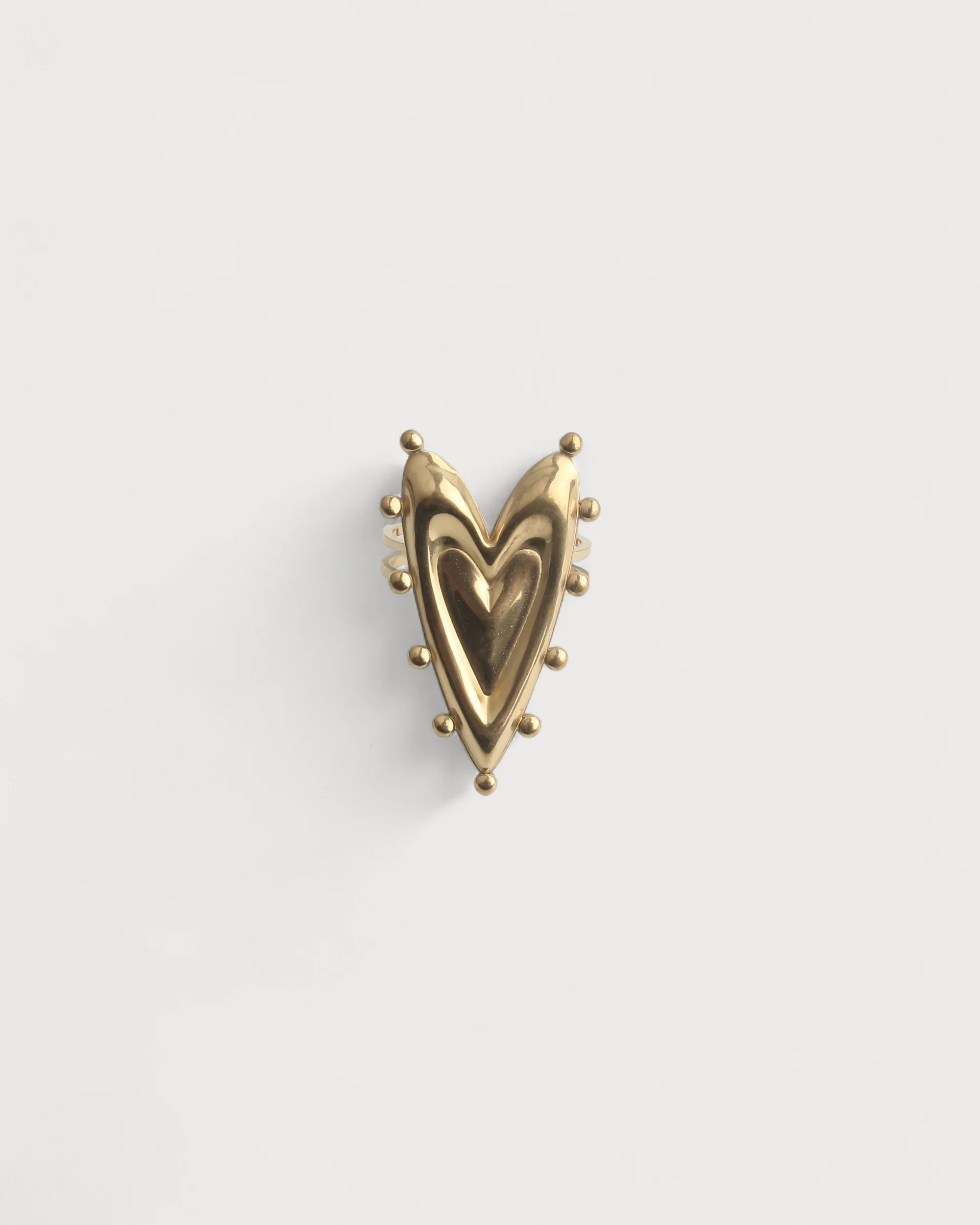 Layers of love - Ring - Edelstahl - Verstellbar