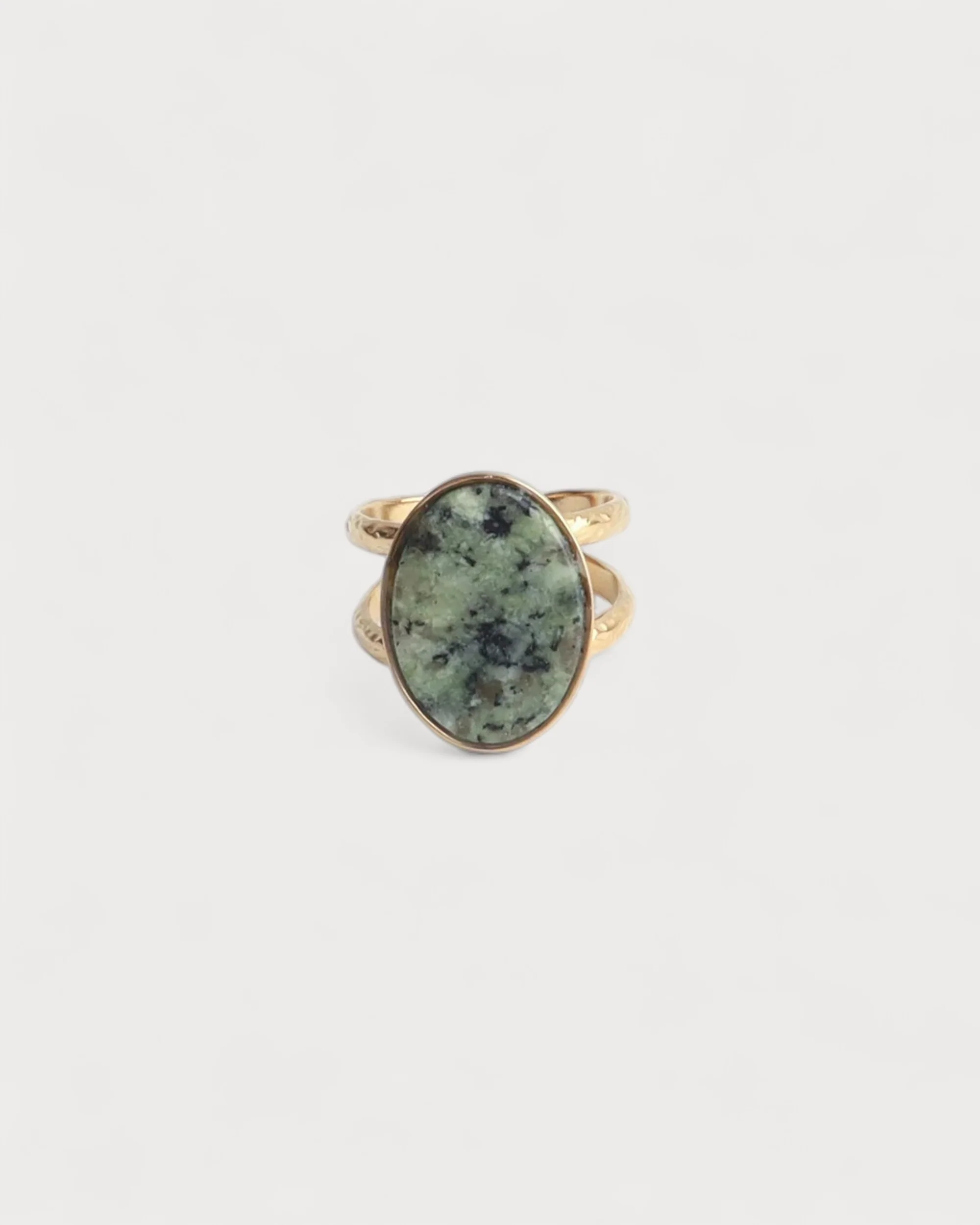 Layla - Ring - Edelstahl - Verstellbar - Naturstein - Image 14