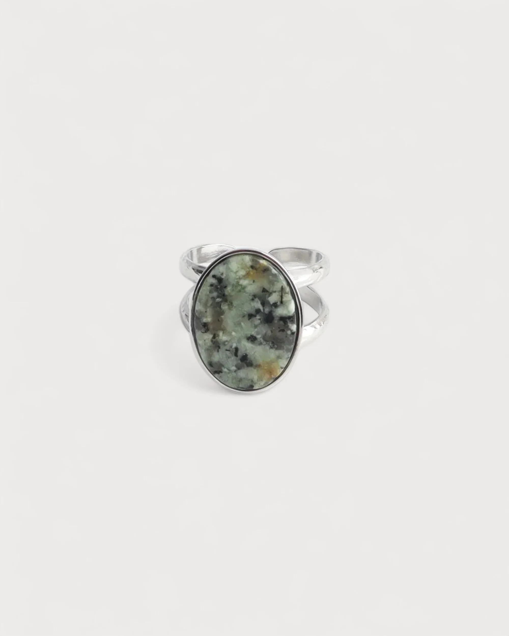 Layla - Ring - Edelstahl - Verstellbar - Naturstein - Image 20