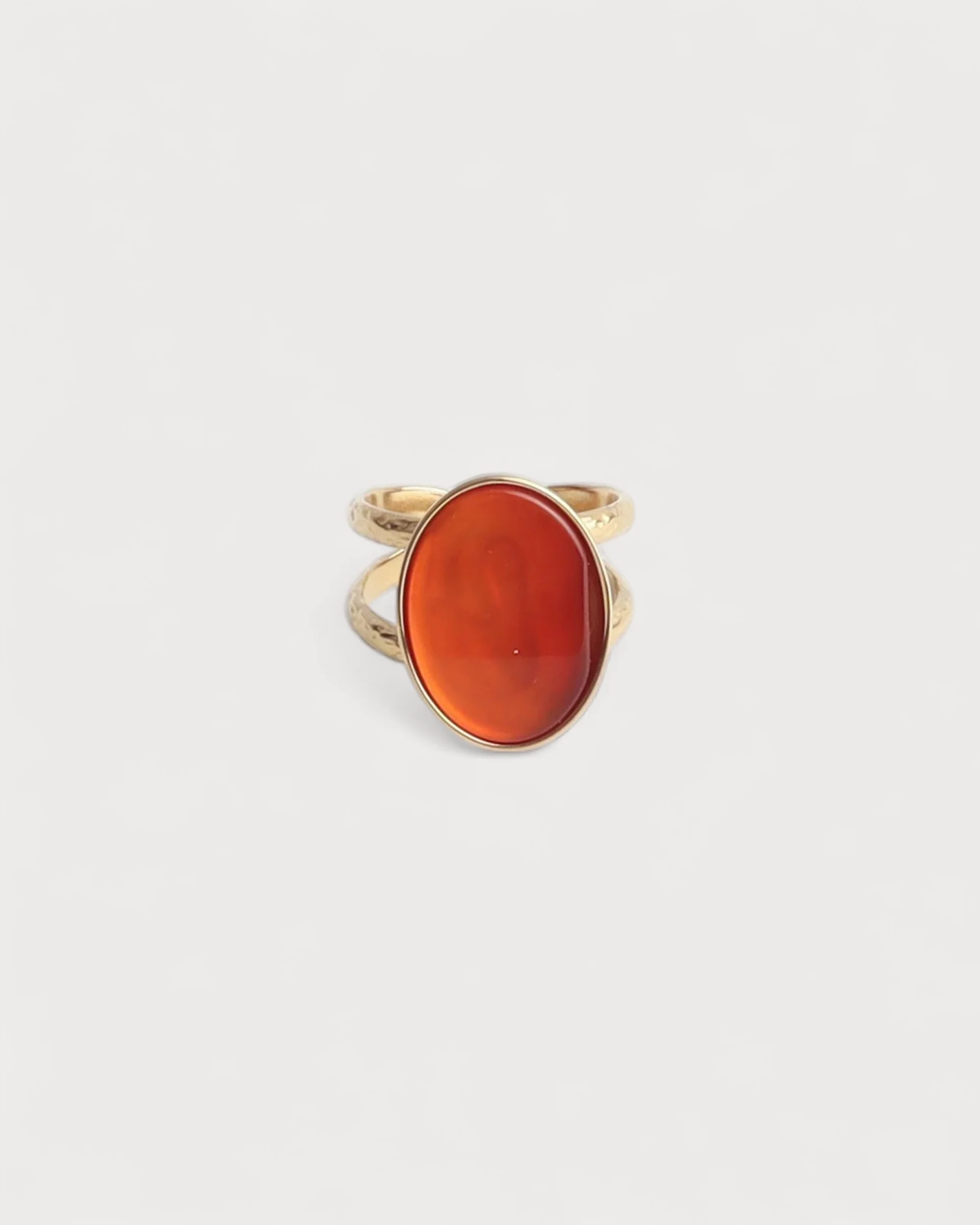 Layla - Ring - Edelstahl - Verstellbar - Naturstein - Image 8