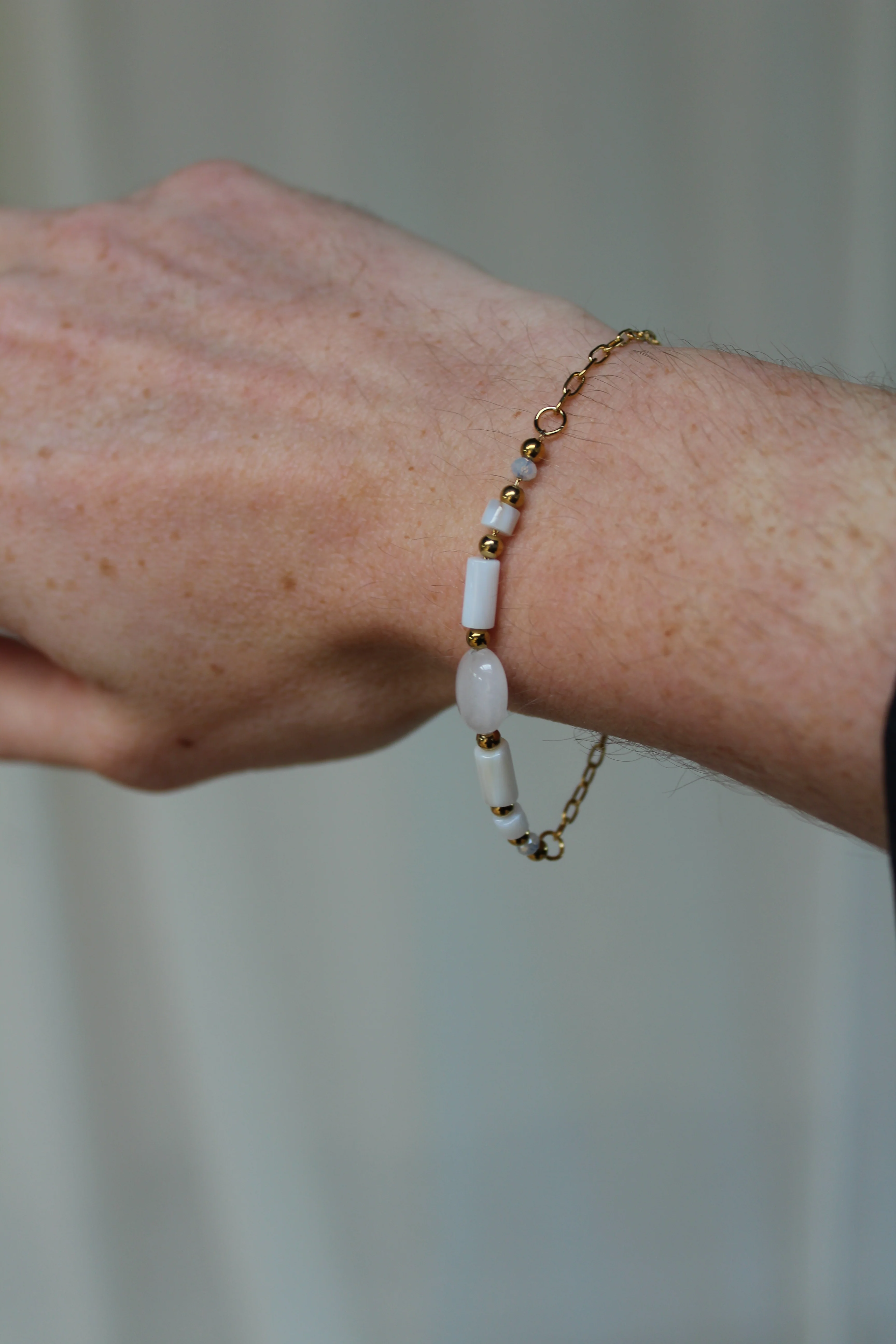 Lemoni - Armband - Naturstein - Edelstahl - Image 2