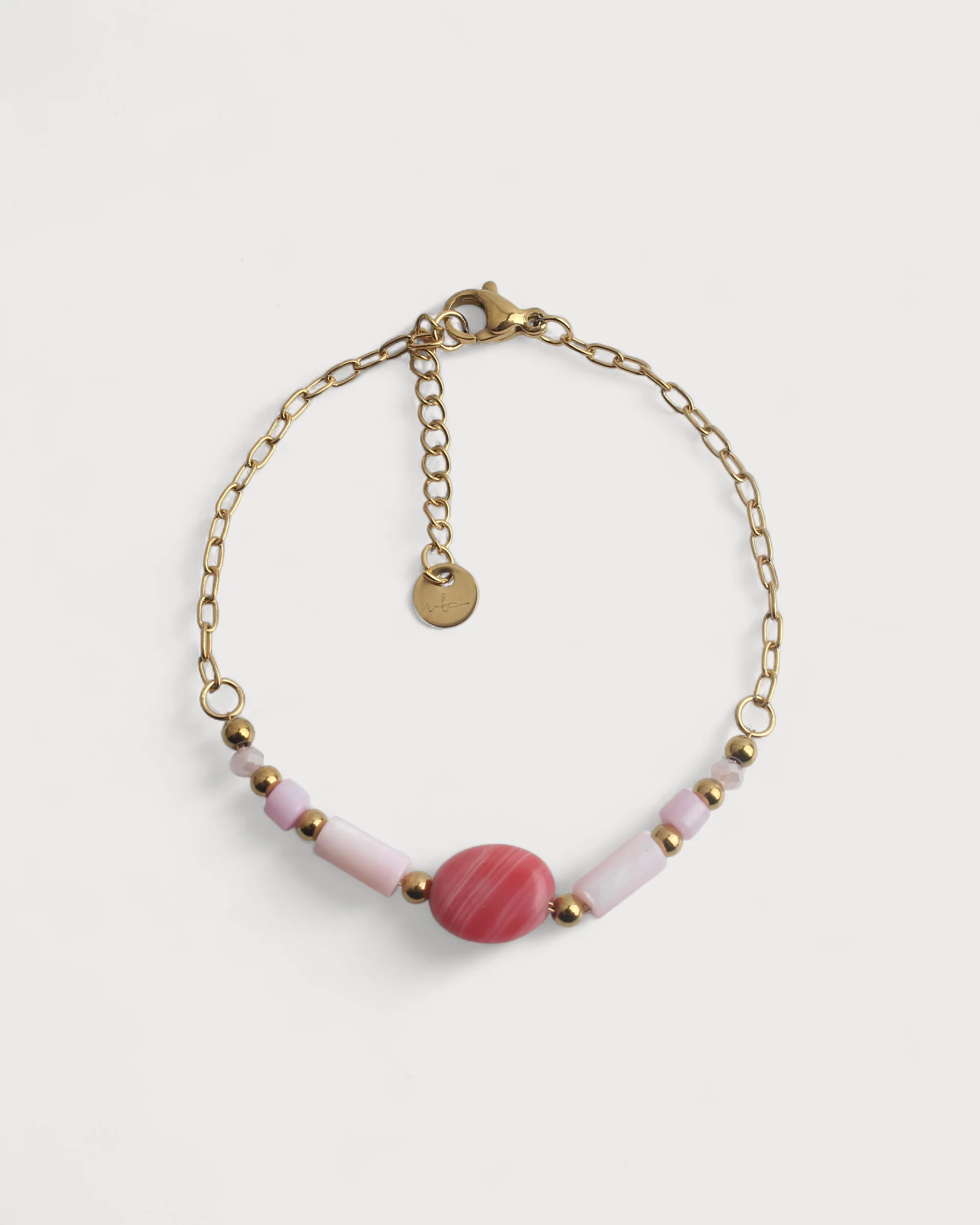 Lemoni - Armband - Naturstein - Edelstahl - Image 4
