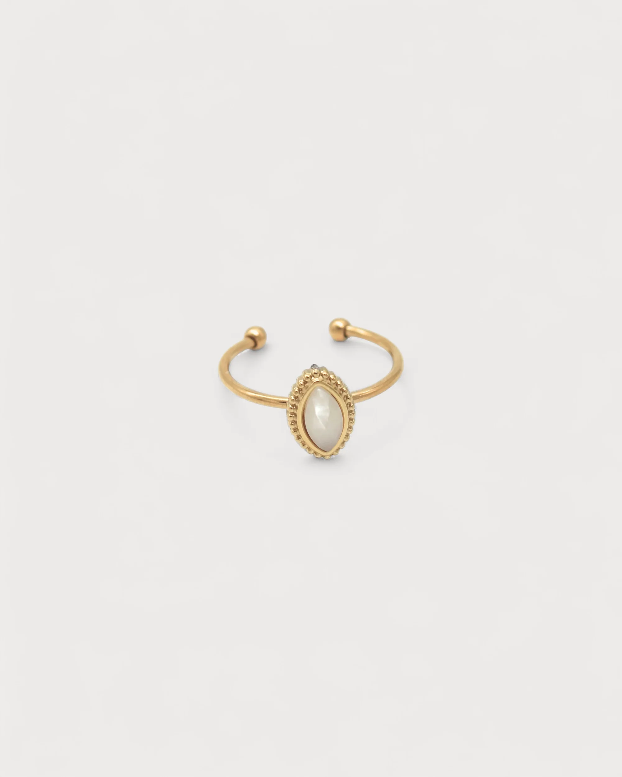 Lindy - Ring - Naturstein - Edelstahl - Verstellbar - Image 11