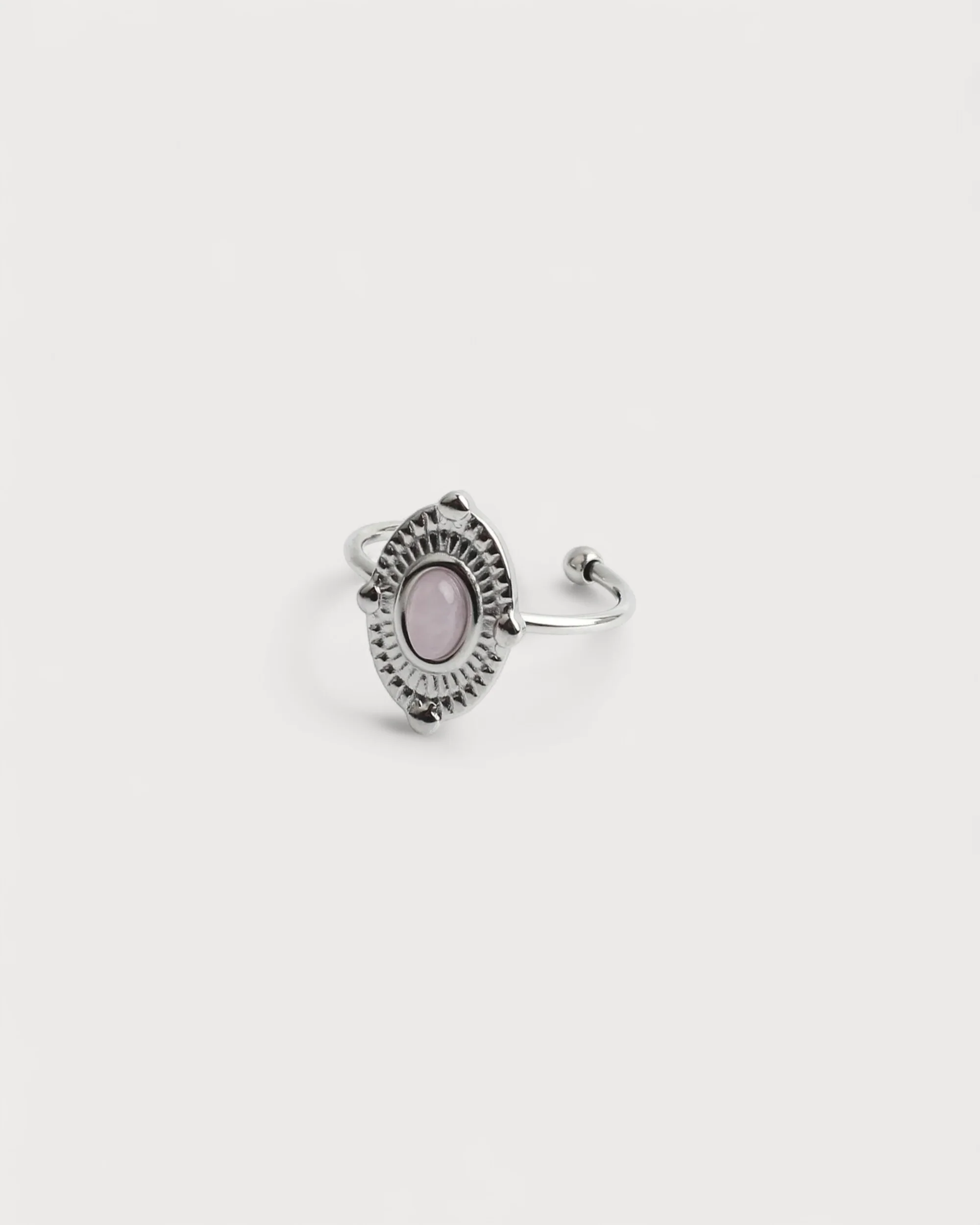 Livia - Ring - Naturstein - Edelstahl - Verstellbar - Image 8