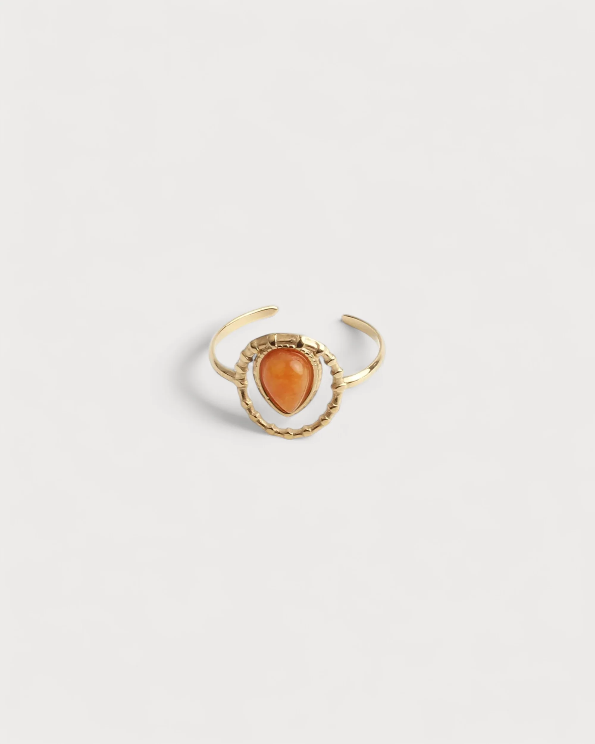 Loula - Ring - Naturstein - Edelstahl - Verstellbar - Image 3
