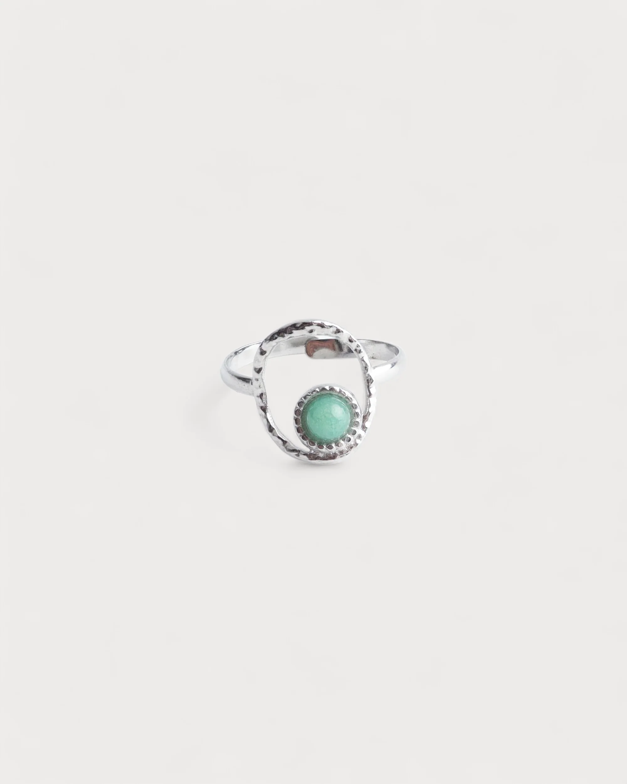 Lucia - Ring - Naturstein - Edelstahl - verstellbar - Image 6