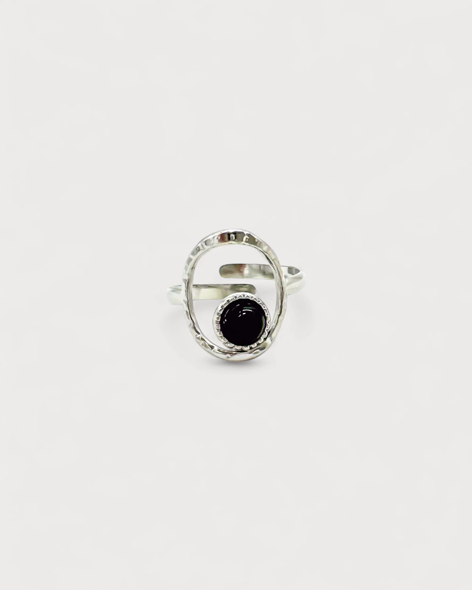 Lucia - Ring - Naturstein - Edelstahl - verstellbar - Image 8