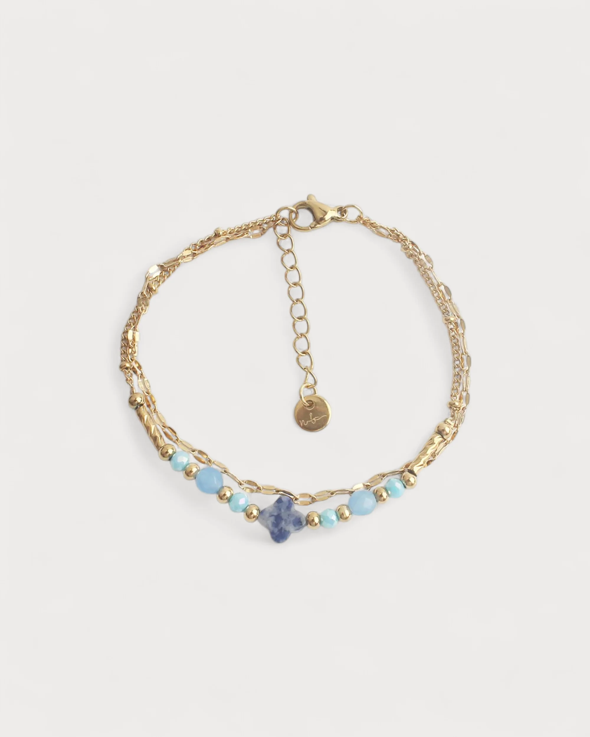 Madeleine - Armband - Naturstein - Edelstahl - Image 4