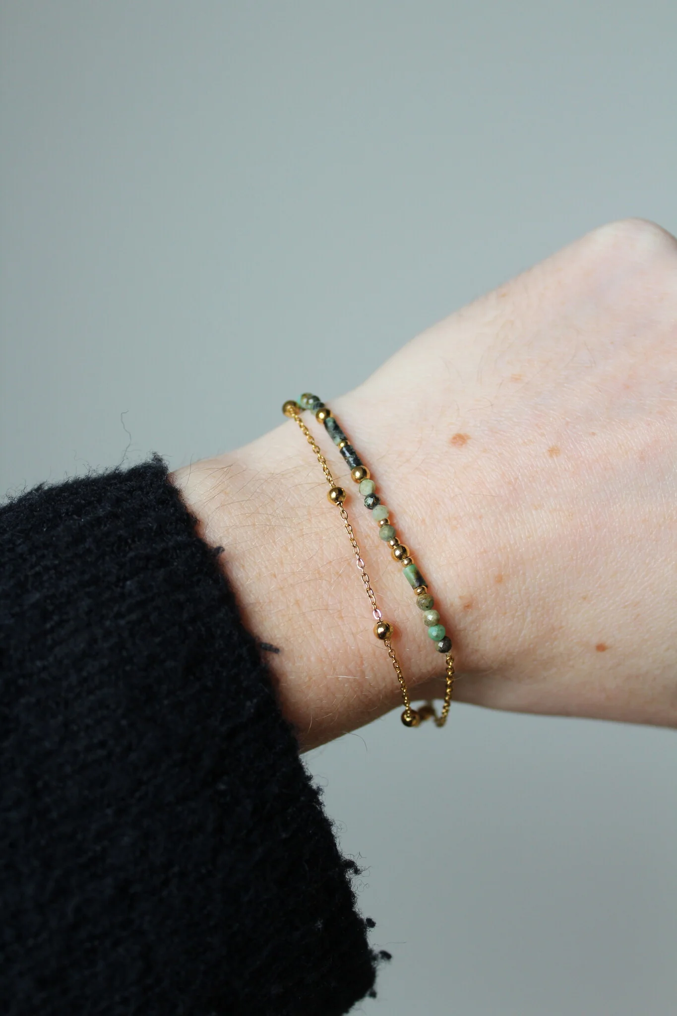 Magdalena - Armband - Naturstein - Edelstahl - Image 2