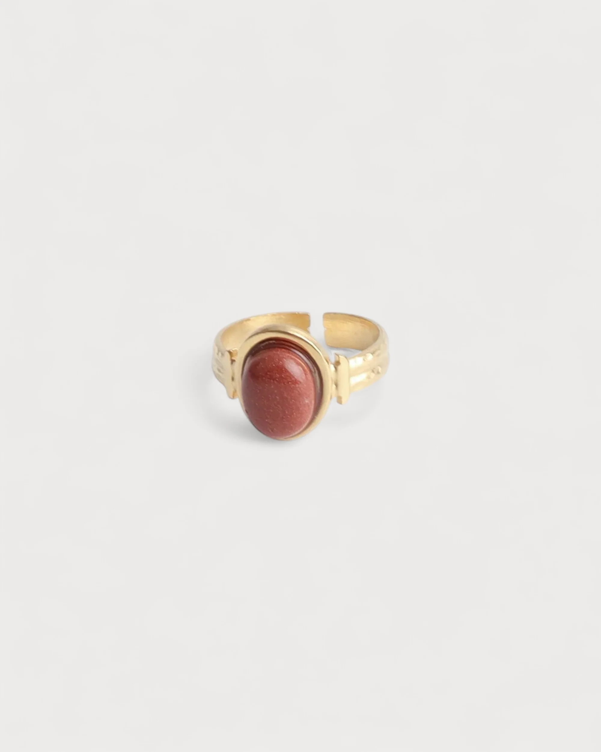 Megane - Ring - Naturstein - Edelstahl - Einstellbar - Image 18