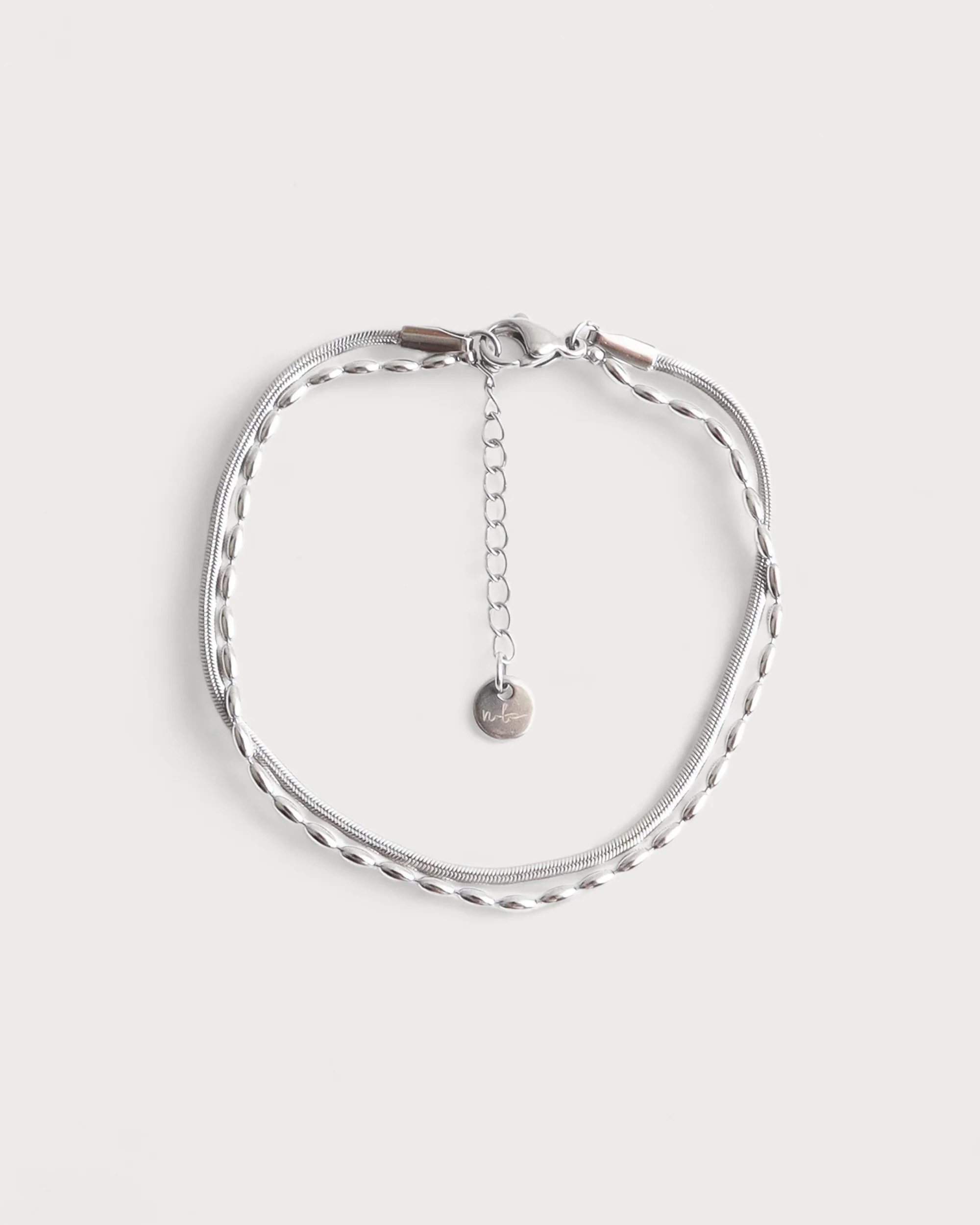 Minimalistisch - Armband - 2 Schichten - Edelstahl - Image 5