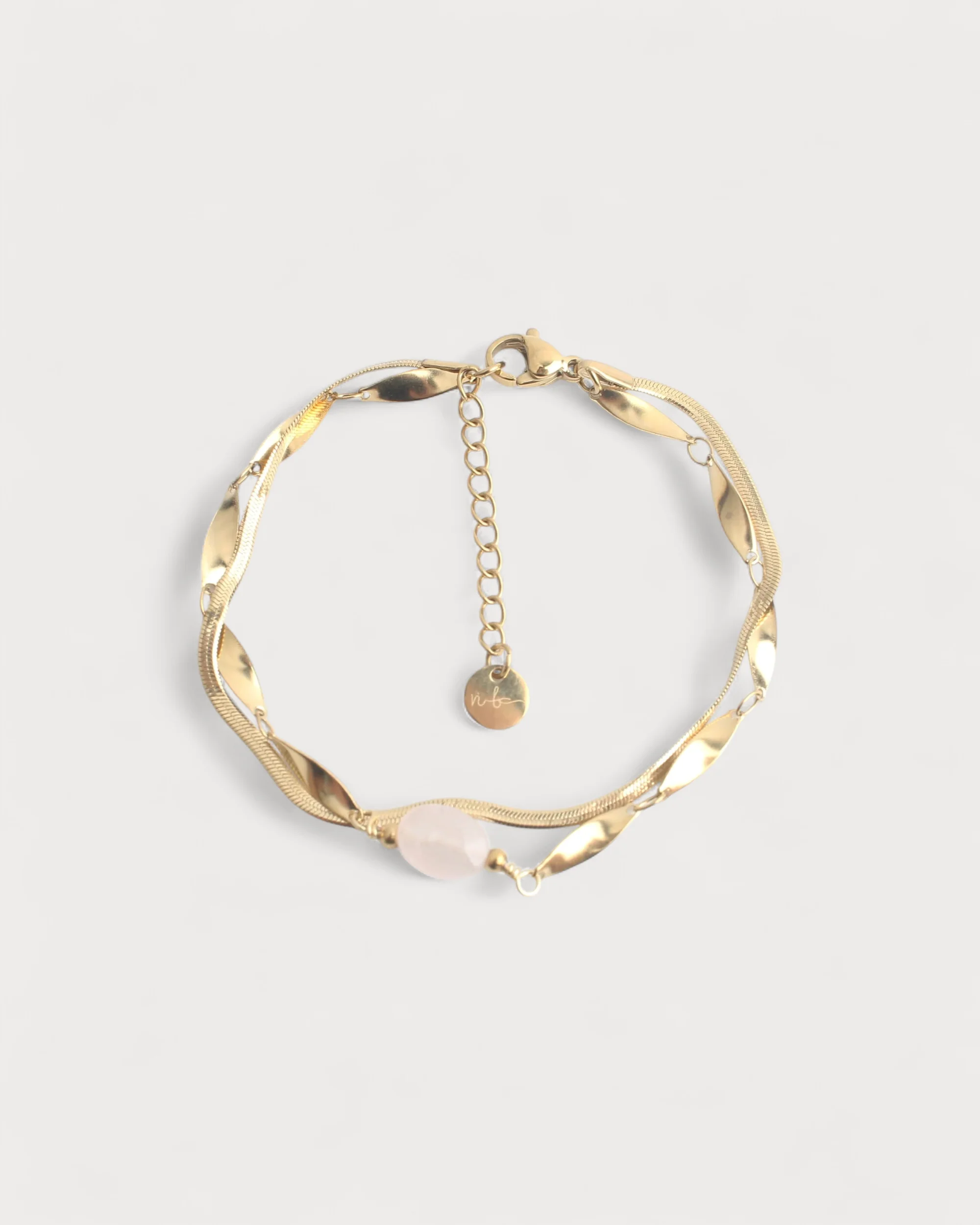 Noralie - Armband - Naturstein - Edelstahl - Image 4
