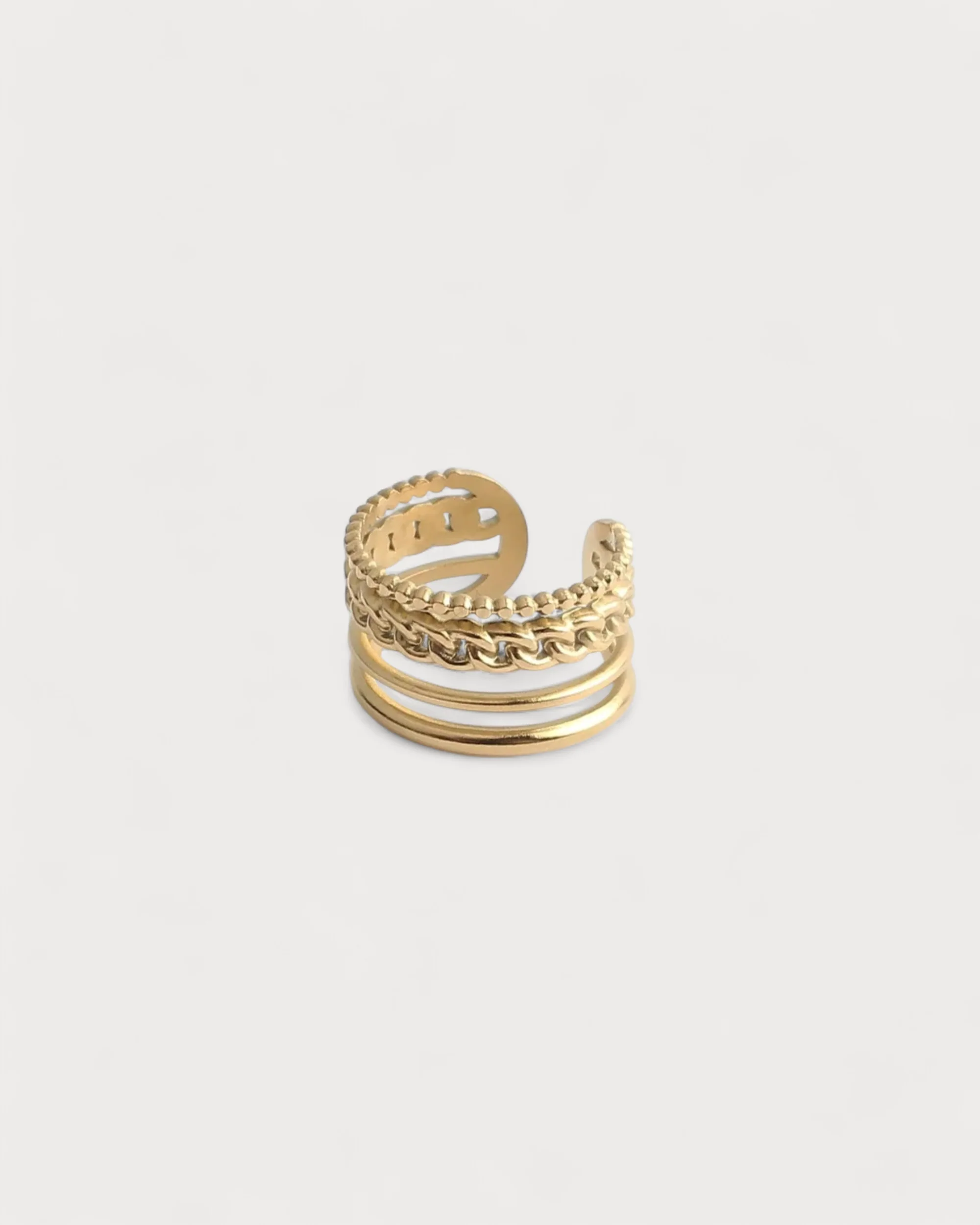 Nore - Ring - Edelstahl - verstellbar