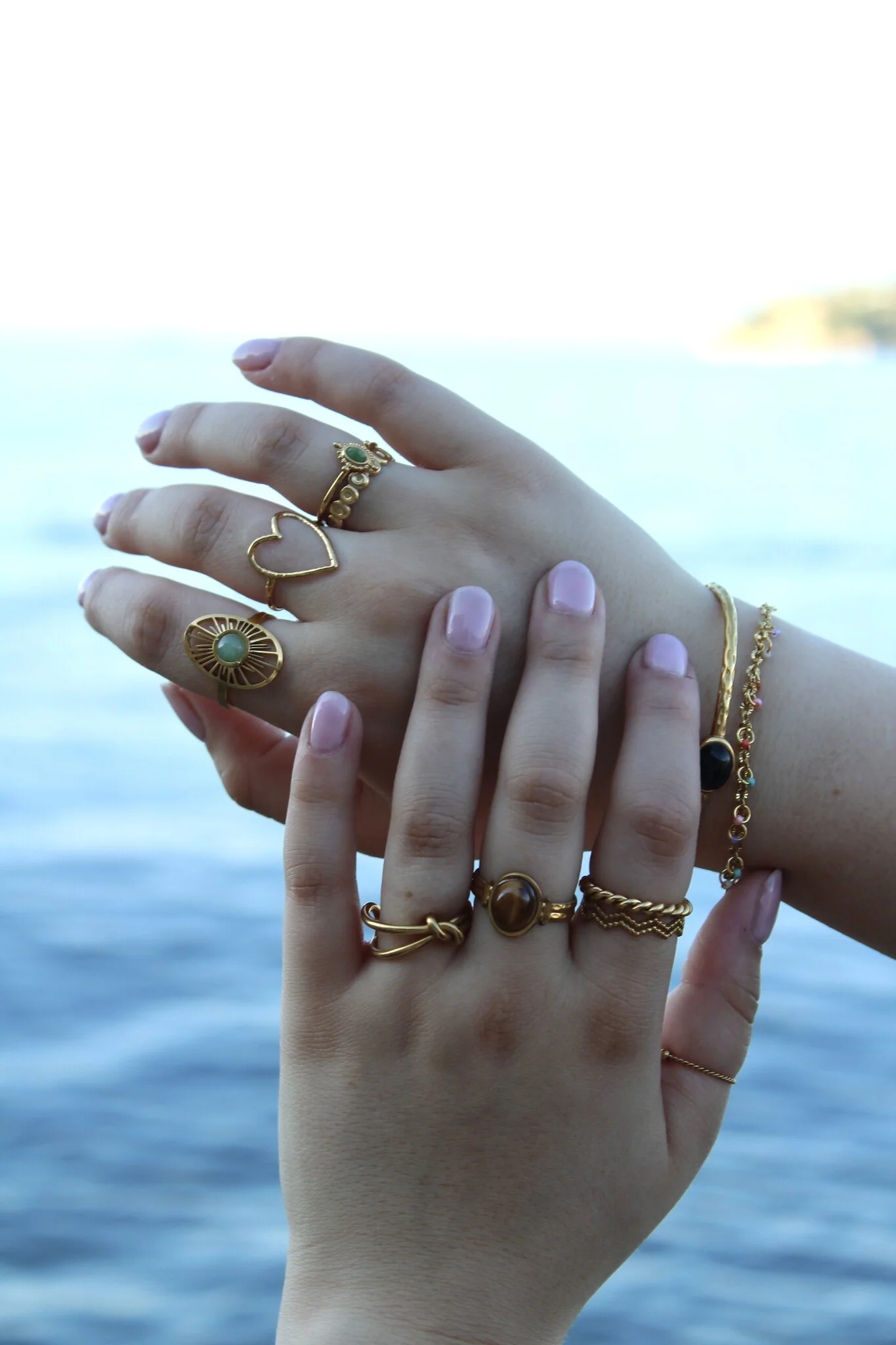 Olive - Ring - Edelstahl - Einstellbar - Image 8