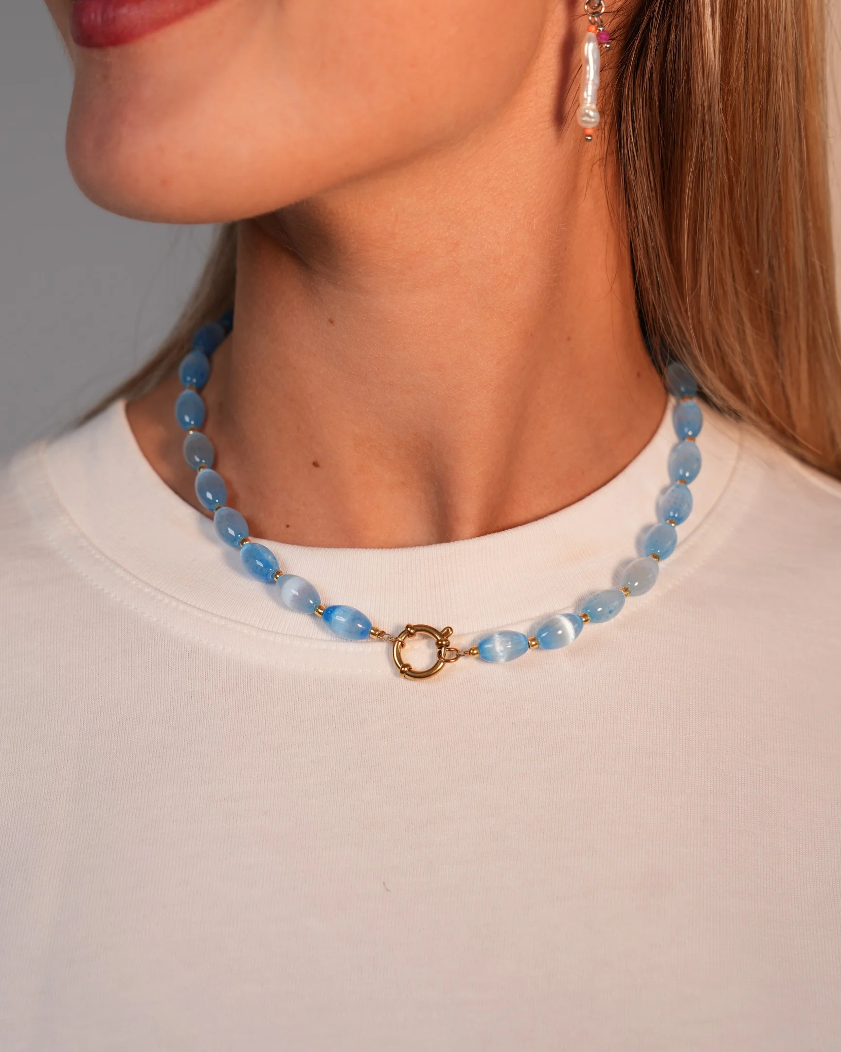 Opaline - Halskette - Edelstahl - Image 4