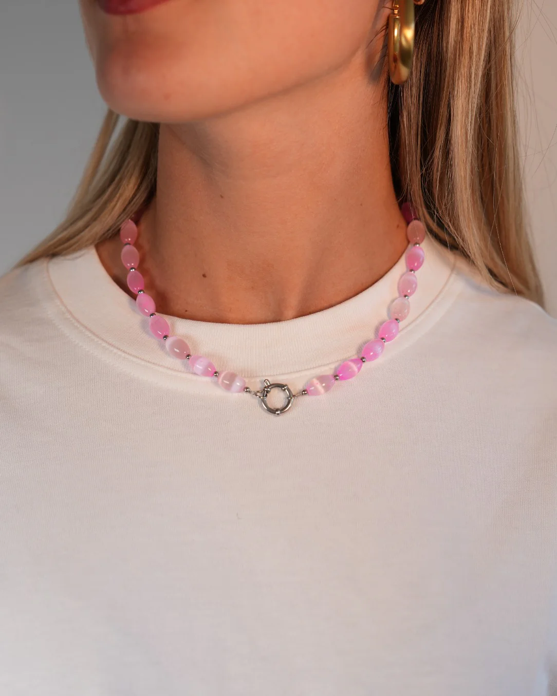 Opaline - Halskette - Edelstahl - Image 6