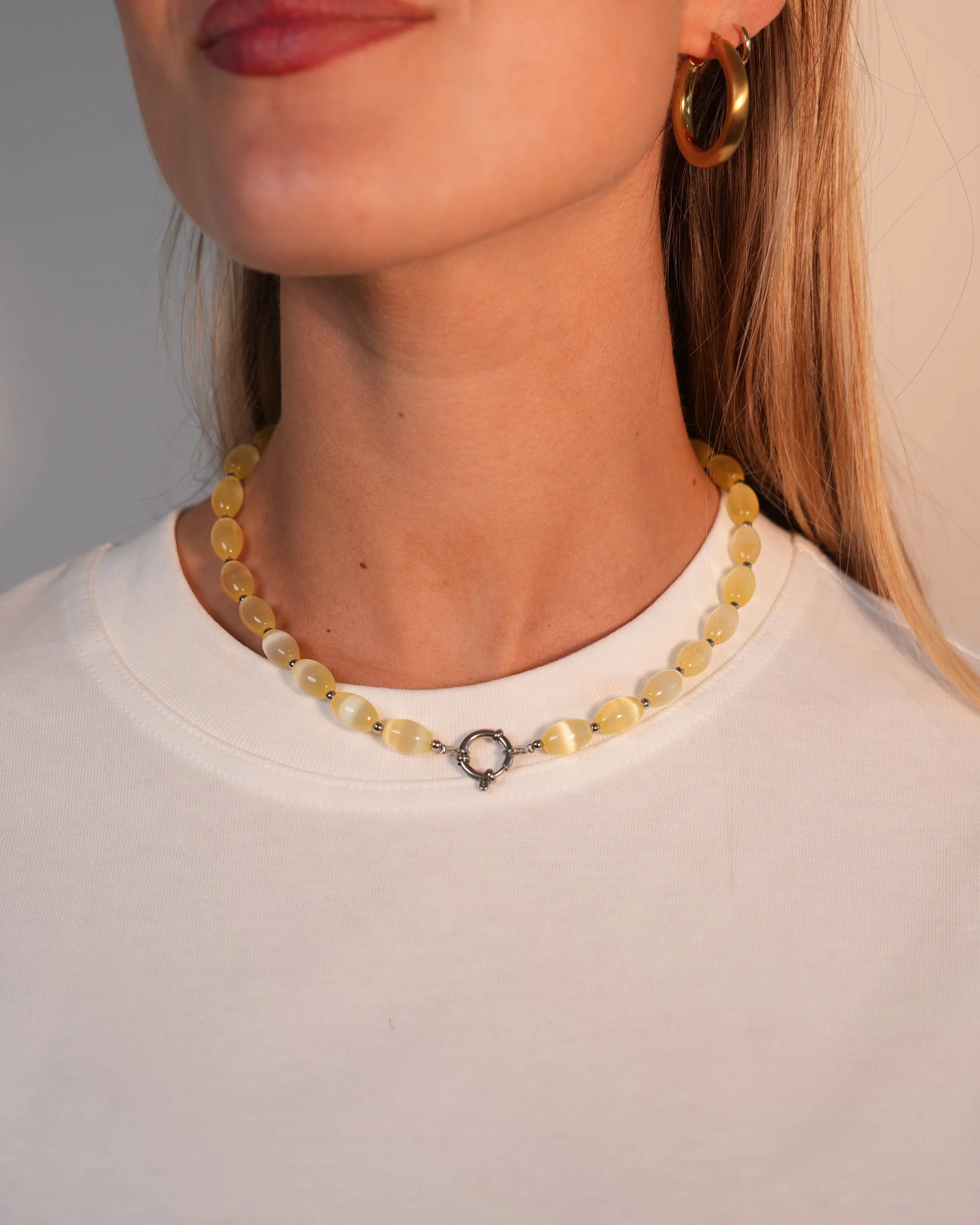 Opaline - Halskette - Edelstahl - Image 9