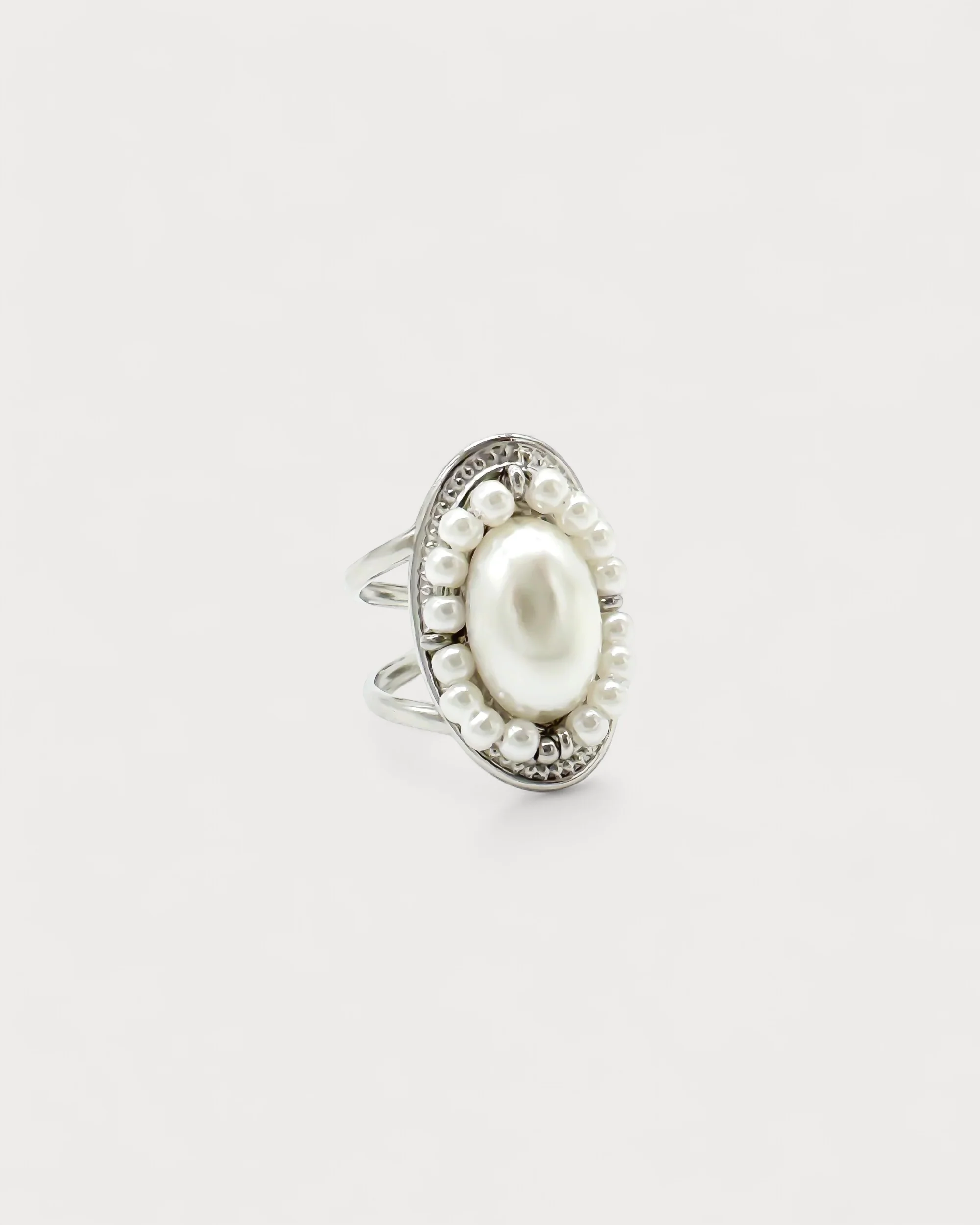 Pearlet - Ring - Edelstahl - Verstellbar - Image 3