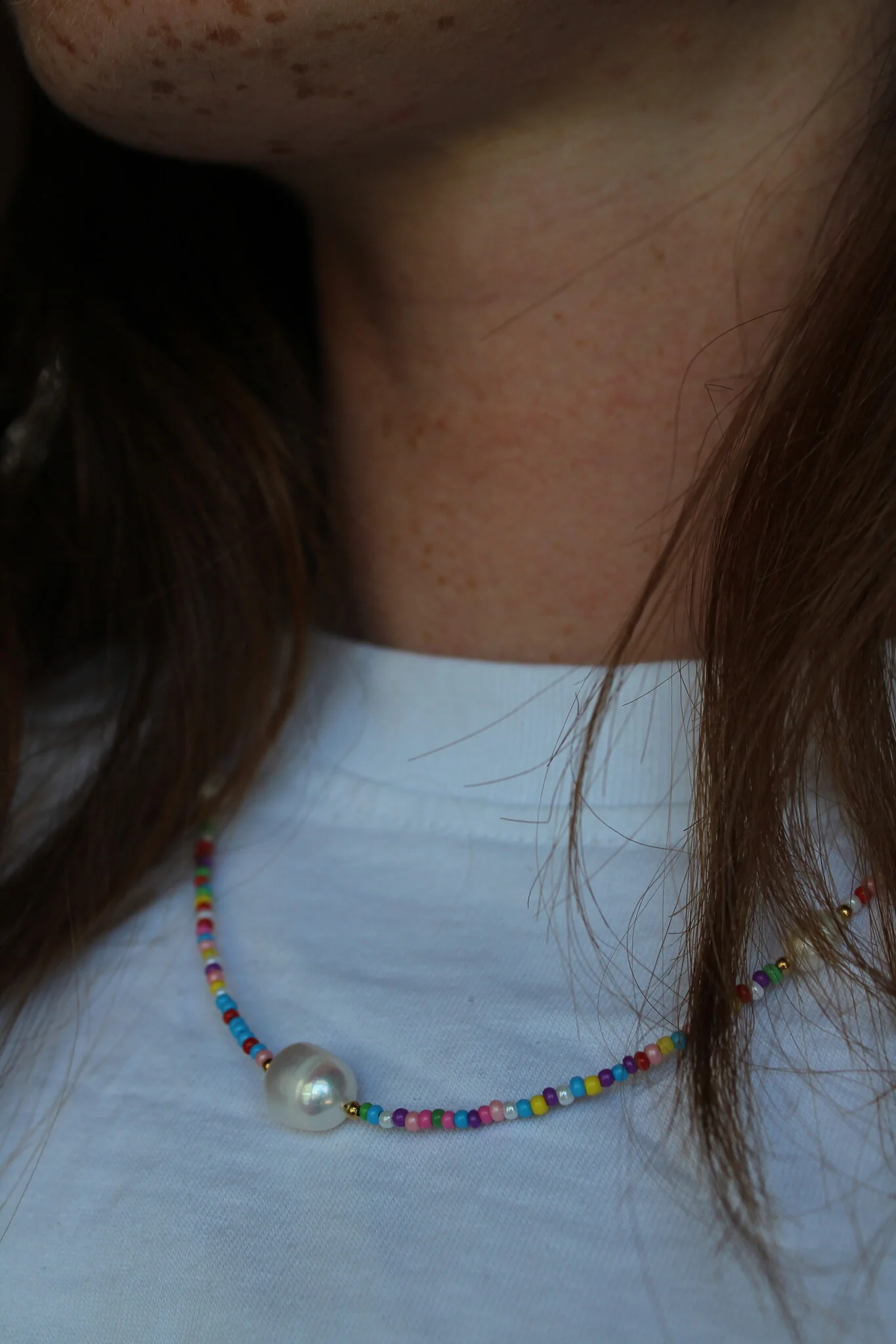 Pearls, Pearls, Pearls - Halskette - Edelstahl - Image 3