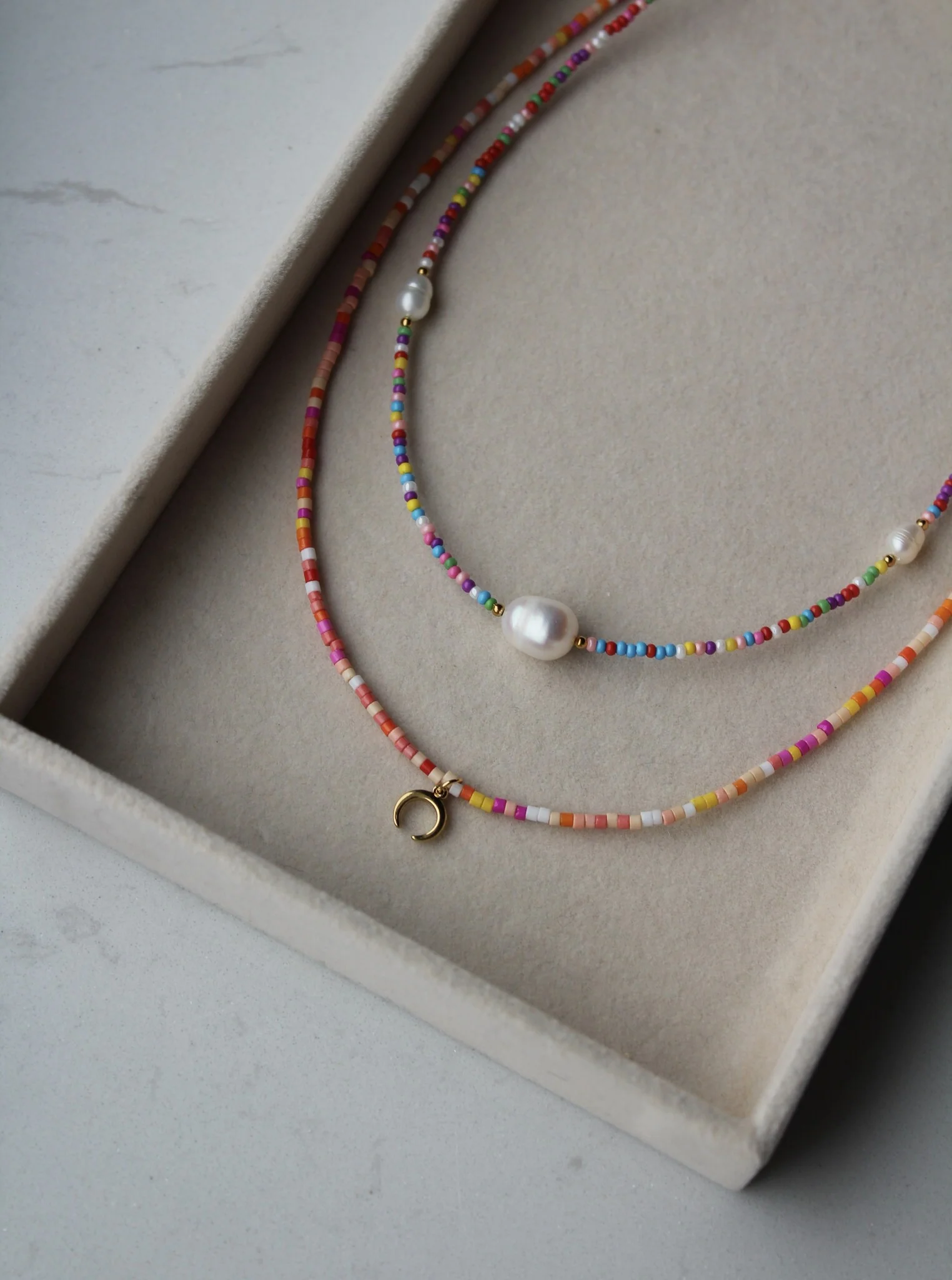 Pearls, Pearls, Pearls - Halskette - Edelstahl - Image 4
