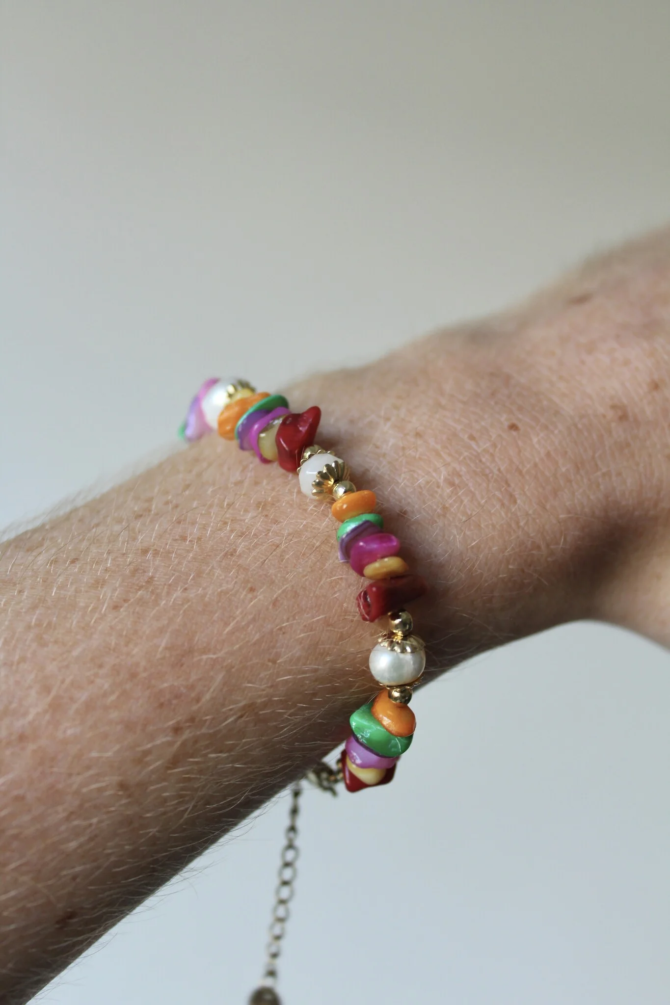 Rainbow Shell - Armband - Edelstahl - Image 2