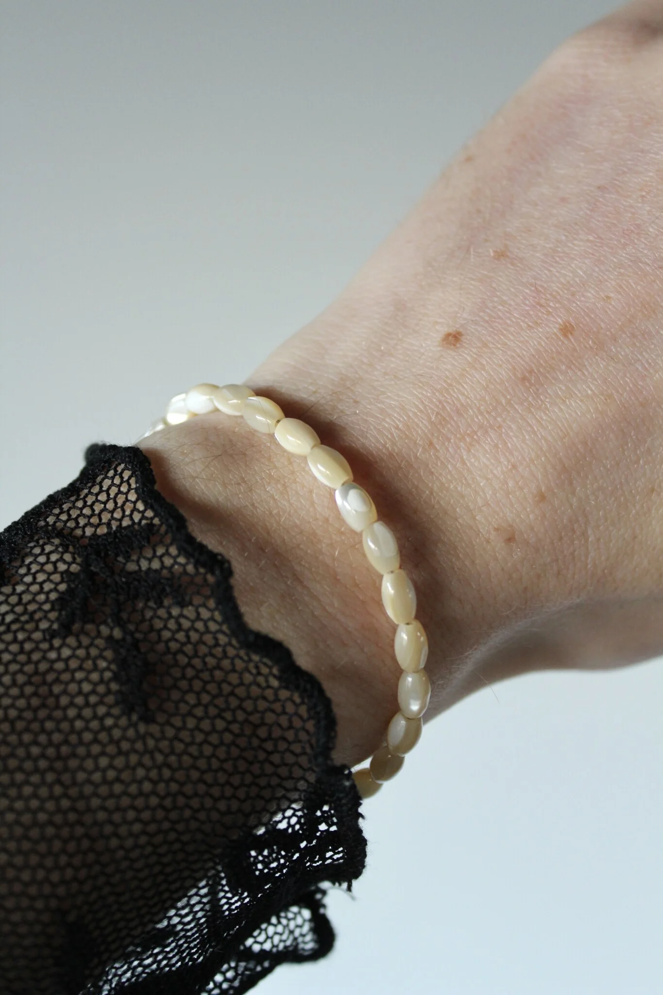 Echte Muschel - Armband - Edelstahl - Image 3