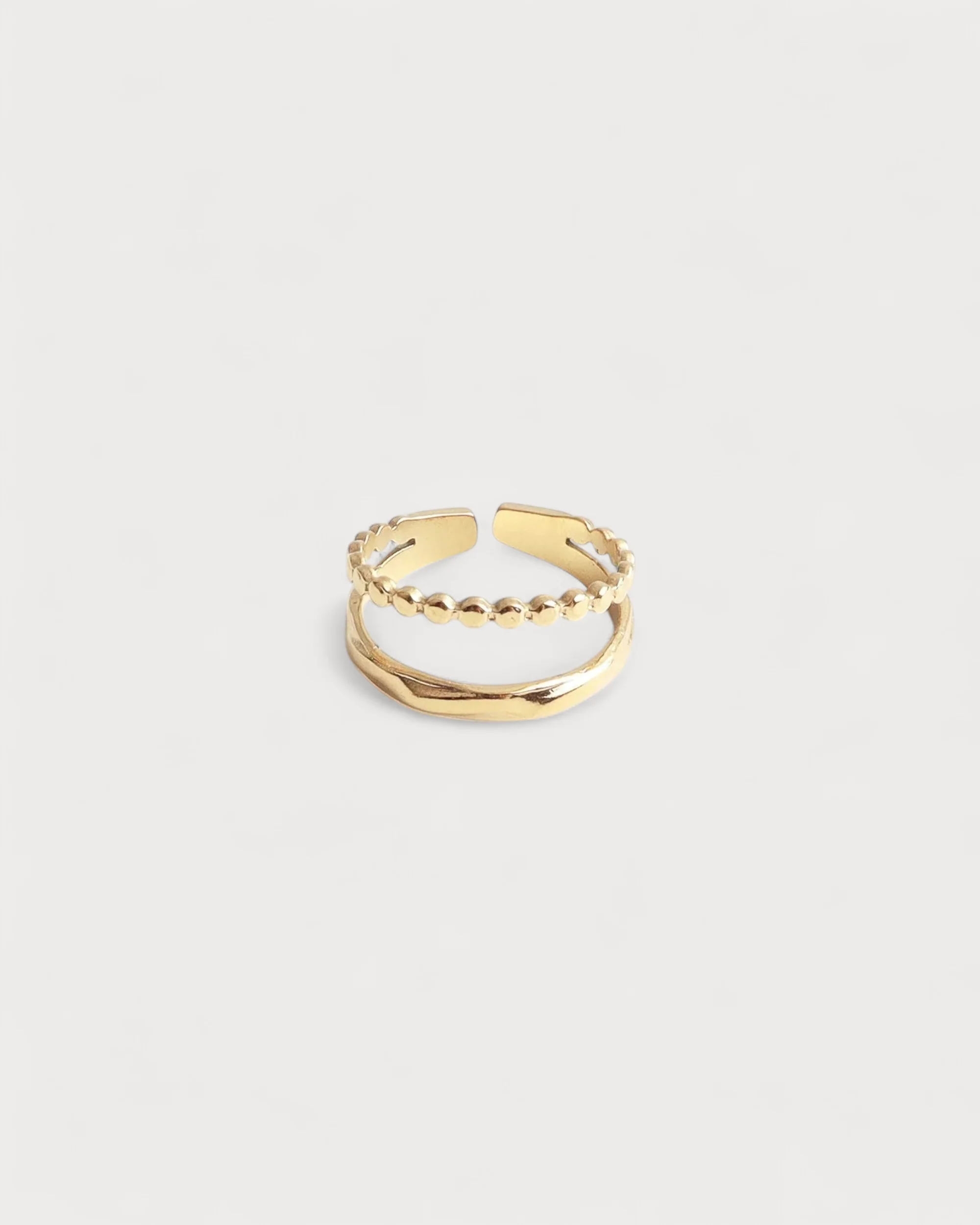 Remi - Ring - Edelstahl - Verstellbar