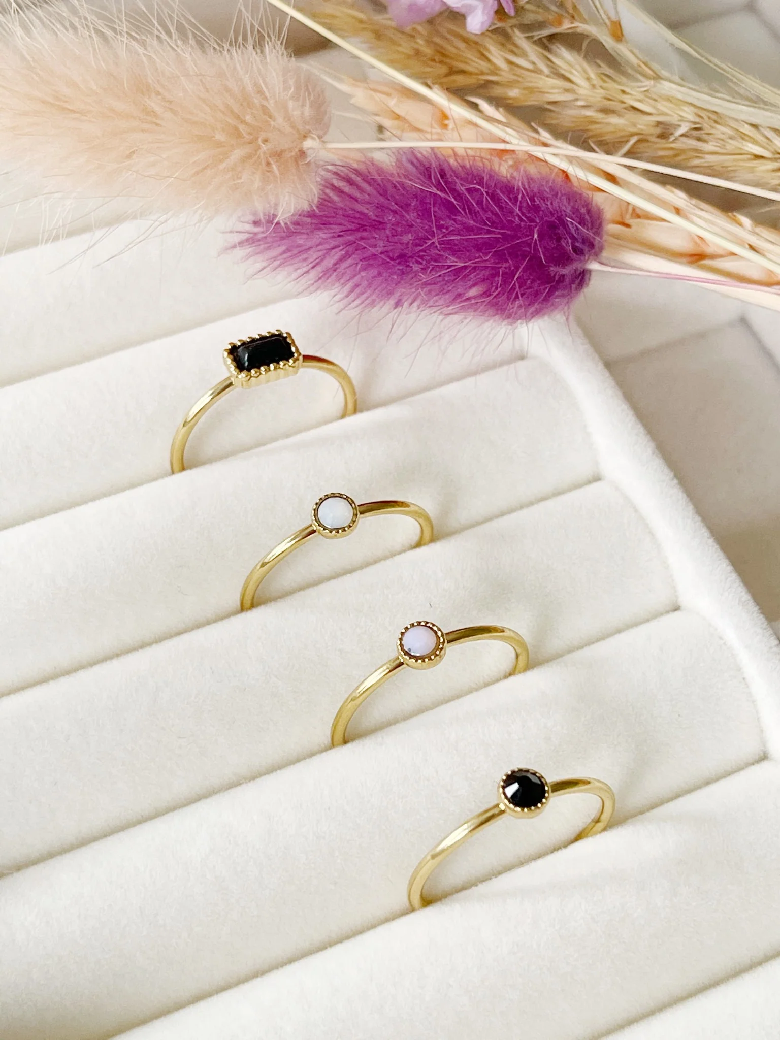 Strass - Ring - Edelstahl - Verstellbar - Image 5