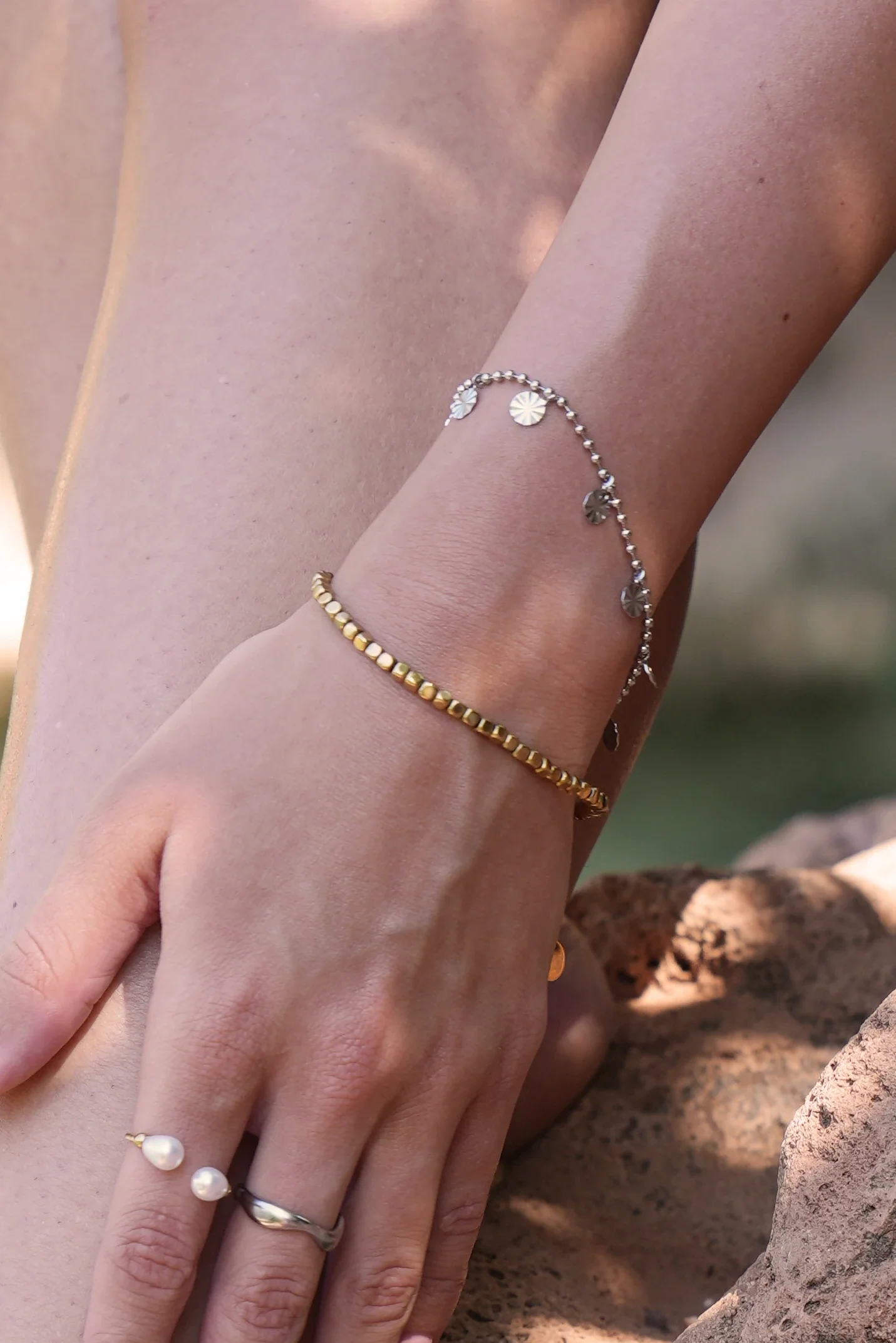 Round Circle - Armband - Edelstahl - Image 2