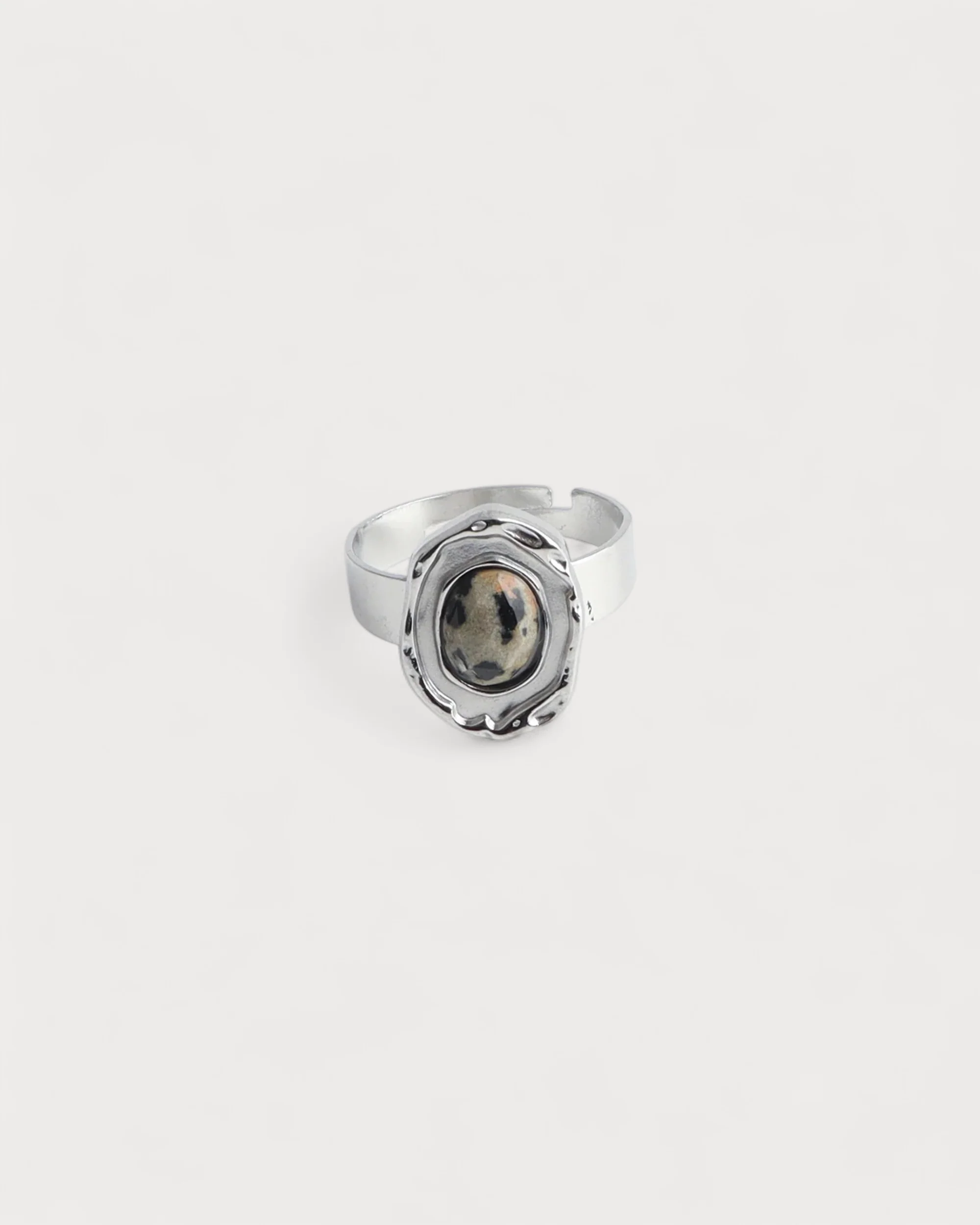 Salomé - Ring - Naturstein - Edelstahl - Verstellbar - Image 3