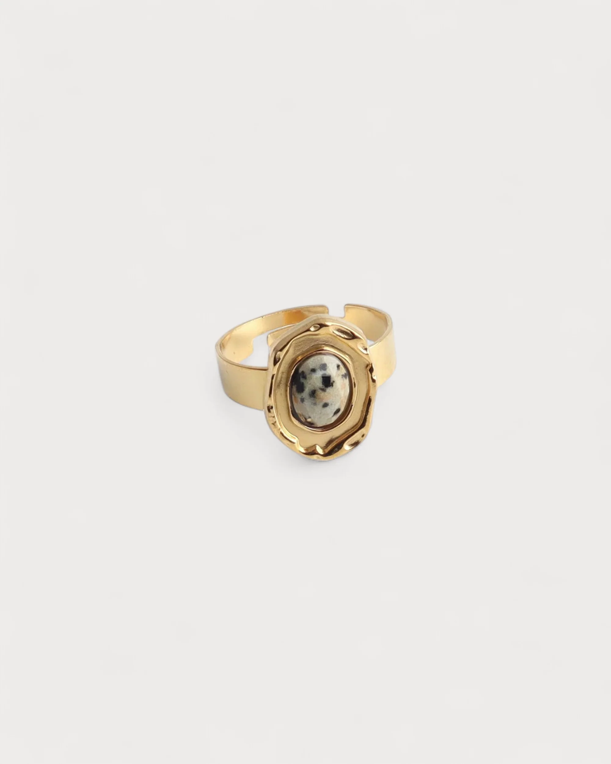 Salomé - Ring - Naturstein - Edelstahl - Verstellbar - Image 4