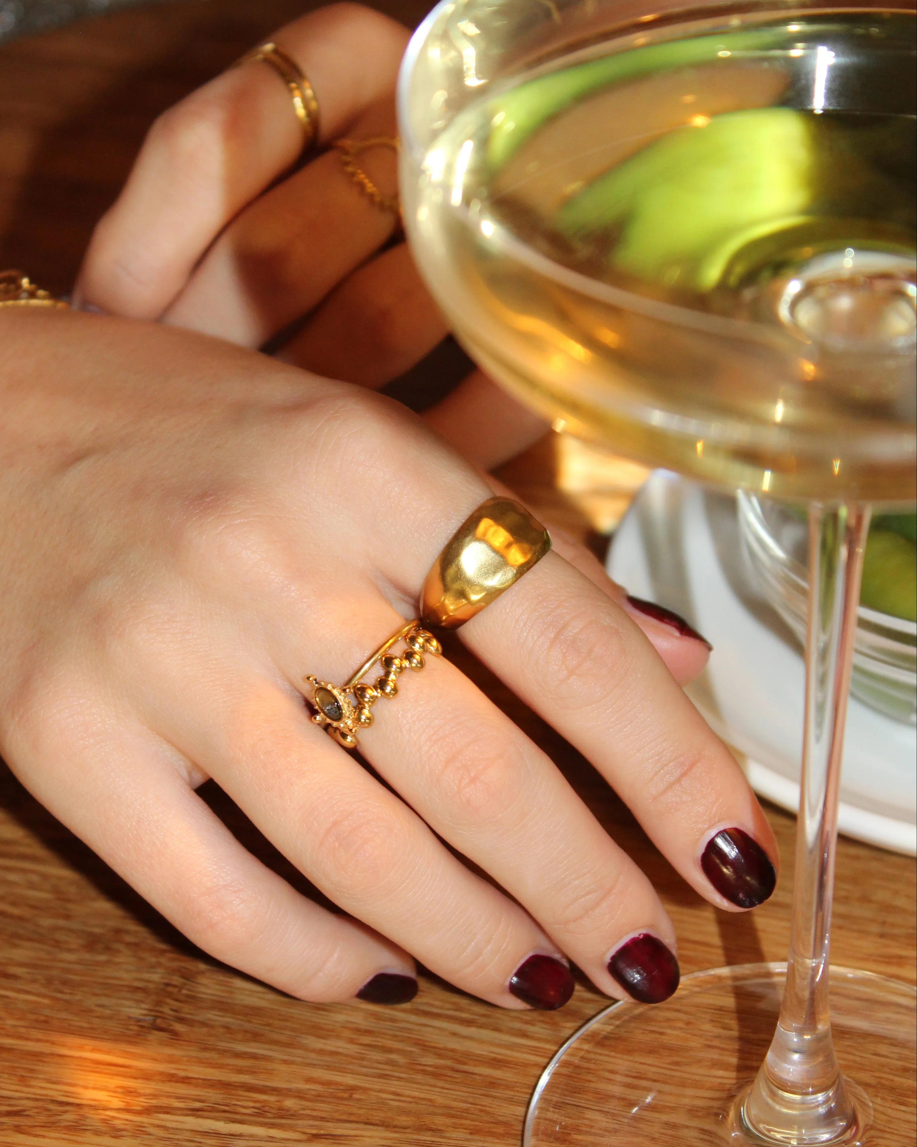 Sarita - Ring - Edelstahl - Verstellbar - Image 2